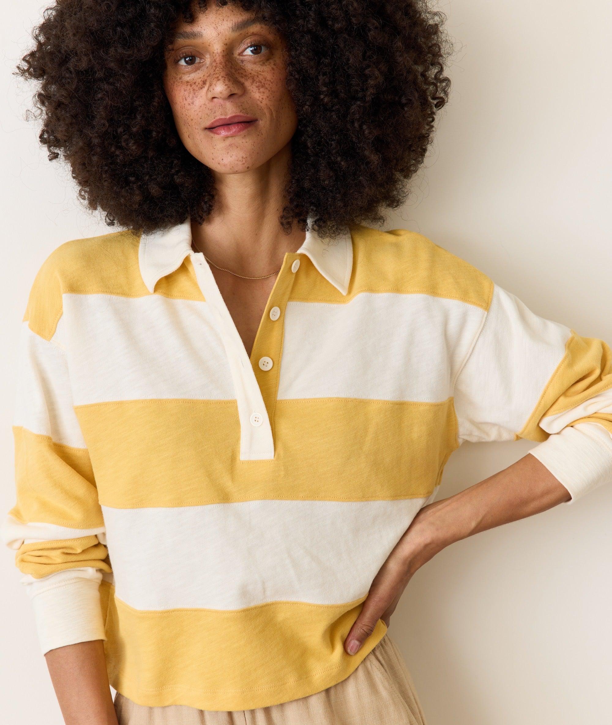 Rugby Crop Polo Product Image