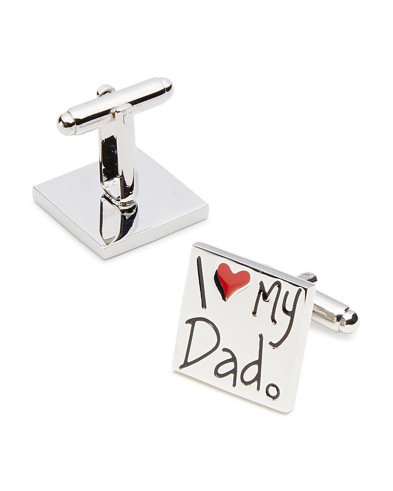 Link Up I Heart My Dad Square Cufflinks Product Image