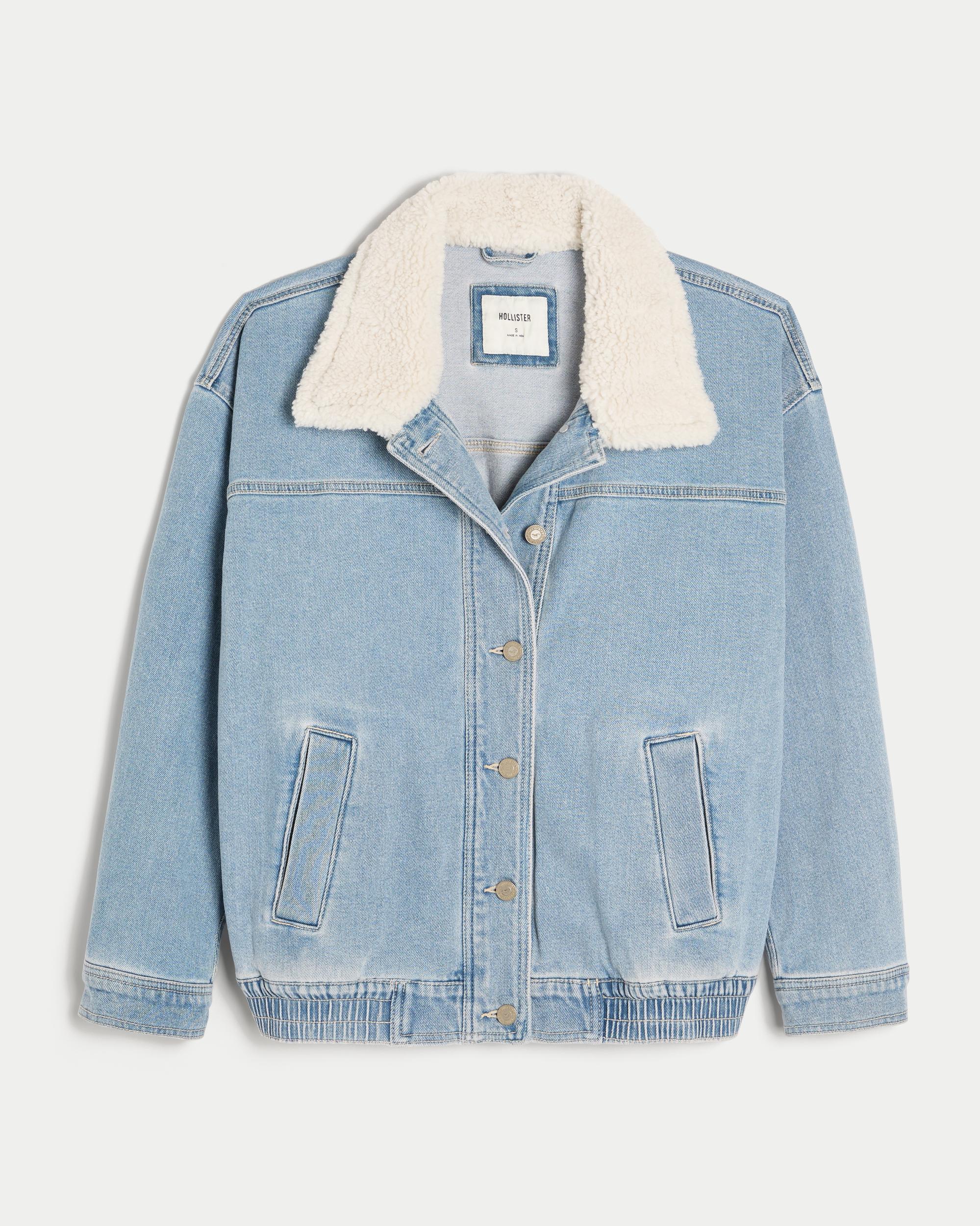 Light Wash Denim Jacket Product Image