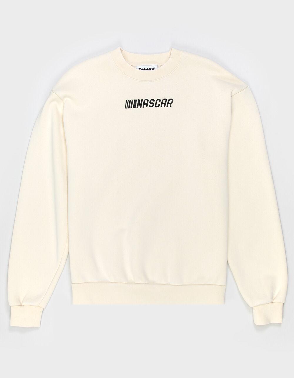 TILLYS x NASCAR Bristol International Mens Crewneck Sweatshirt - CREAM Product Image