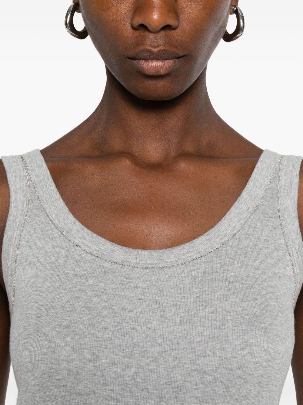 mélange-effect tank top Product Image