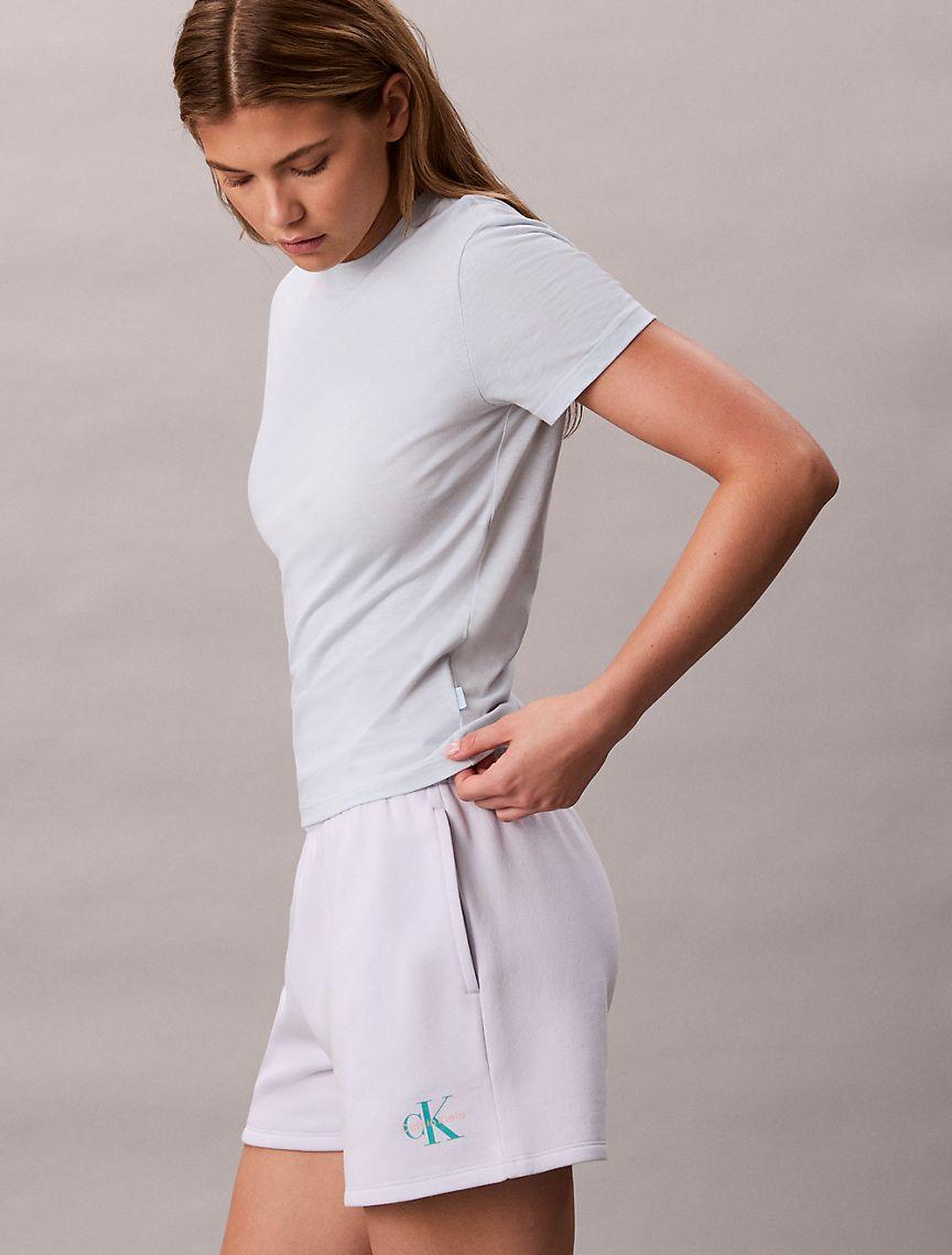 Monogram Logo Fleece Shorts Product Image