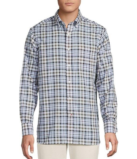 Cremieux Blue Label Plaid Long Sleeve Woven Shirt Product Image