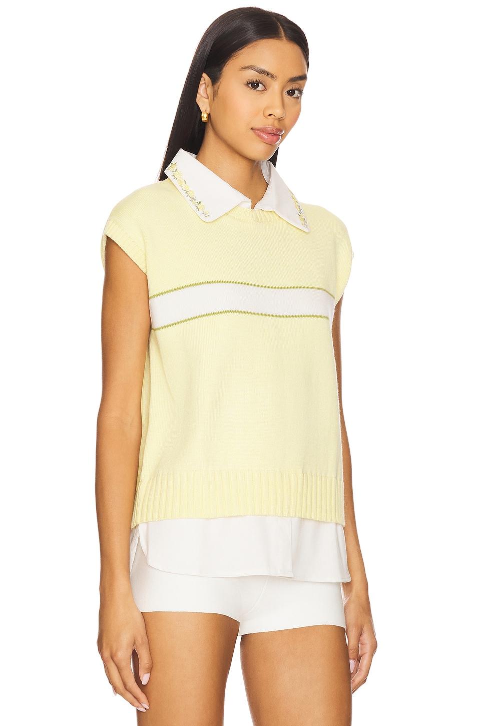 Stuart Oxford Vest YLLW THE LABEL Product Image