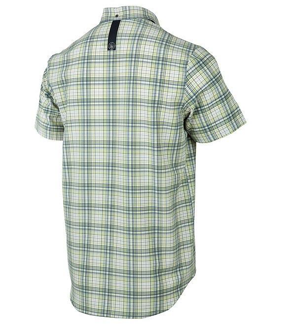 Beretta Hovis Flex Short Sleeve Checked Woven Shirt Product Image