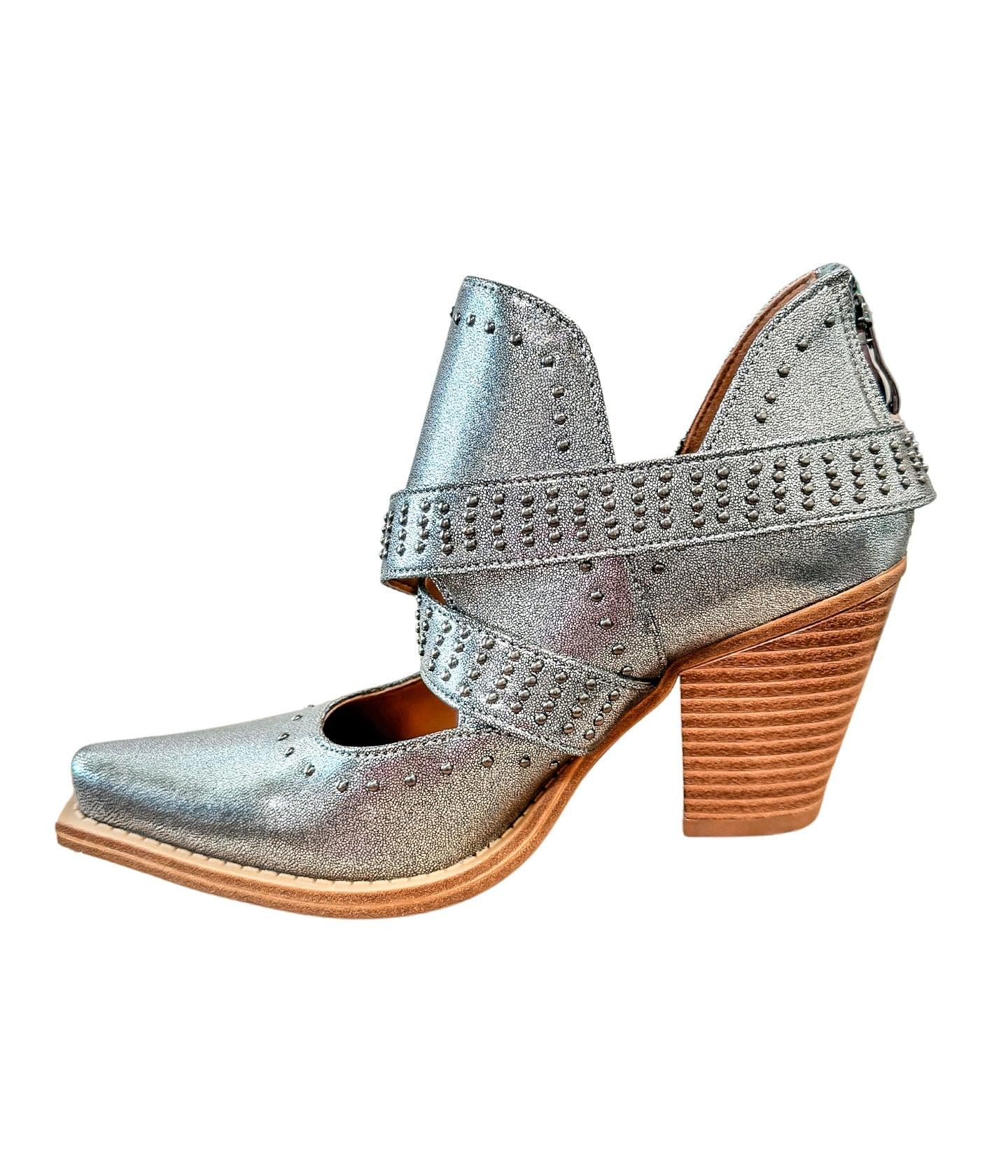 Fiona Ankle Boot in Silver (Online Exclusive) Product Image