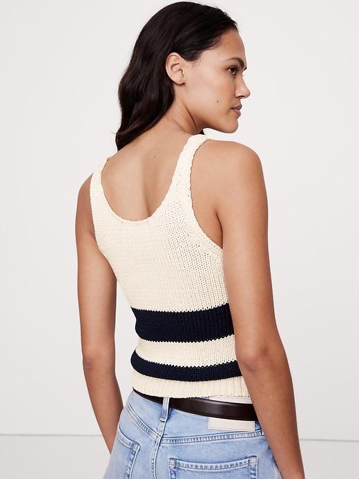 Cotton Sweater Tank Product Image