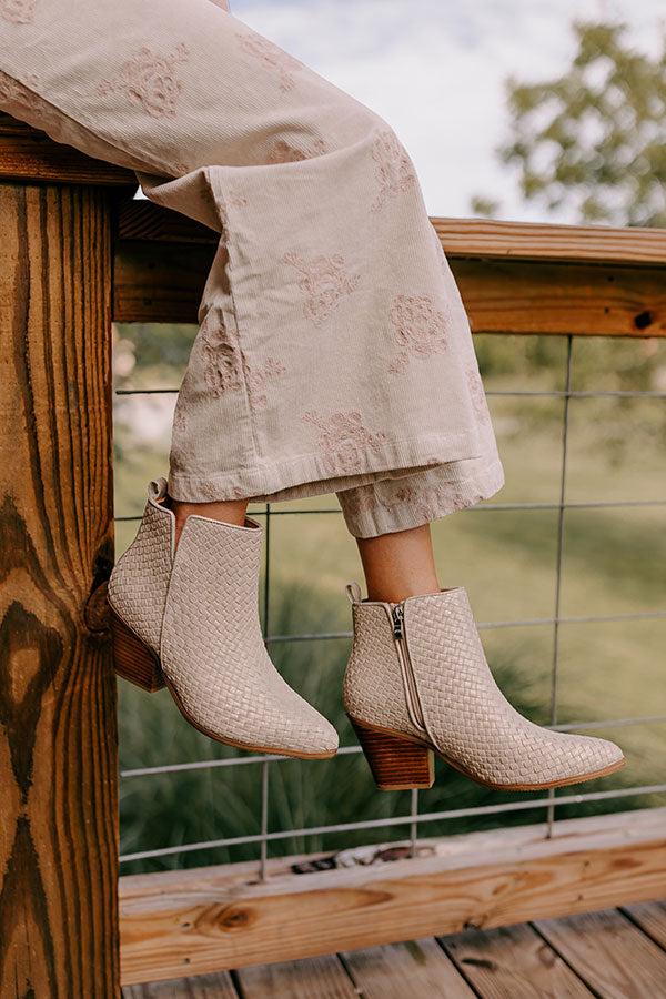 The Come And Get It Woven Bootie Product Image