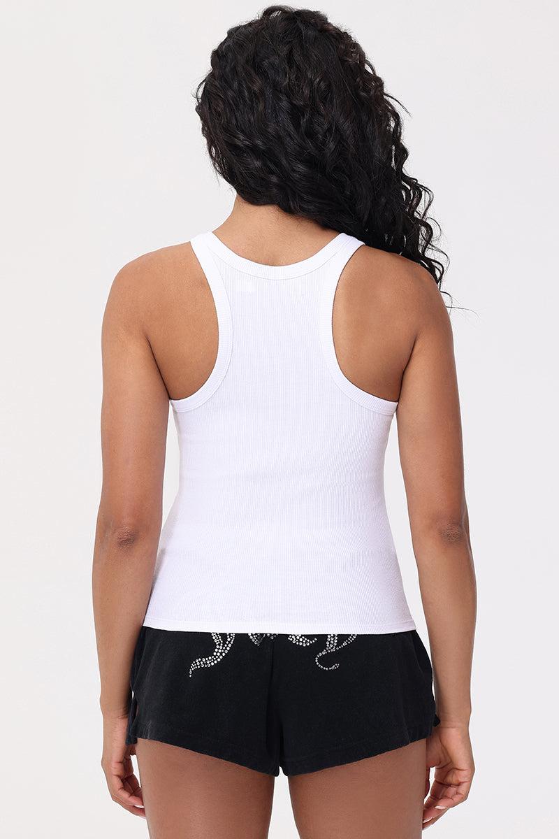 Small Bling Racer Back Tank Top Product Image