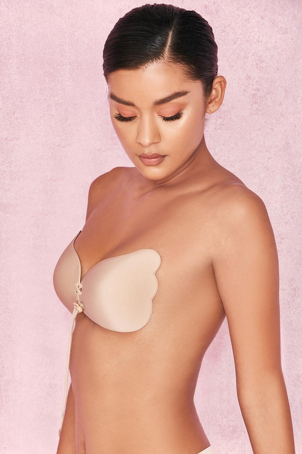 Ultra  push up invisible bra - beige Product Image
