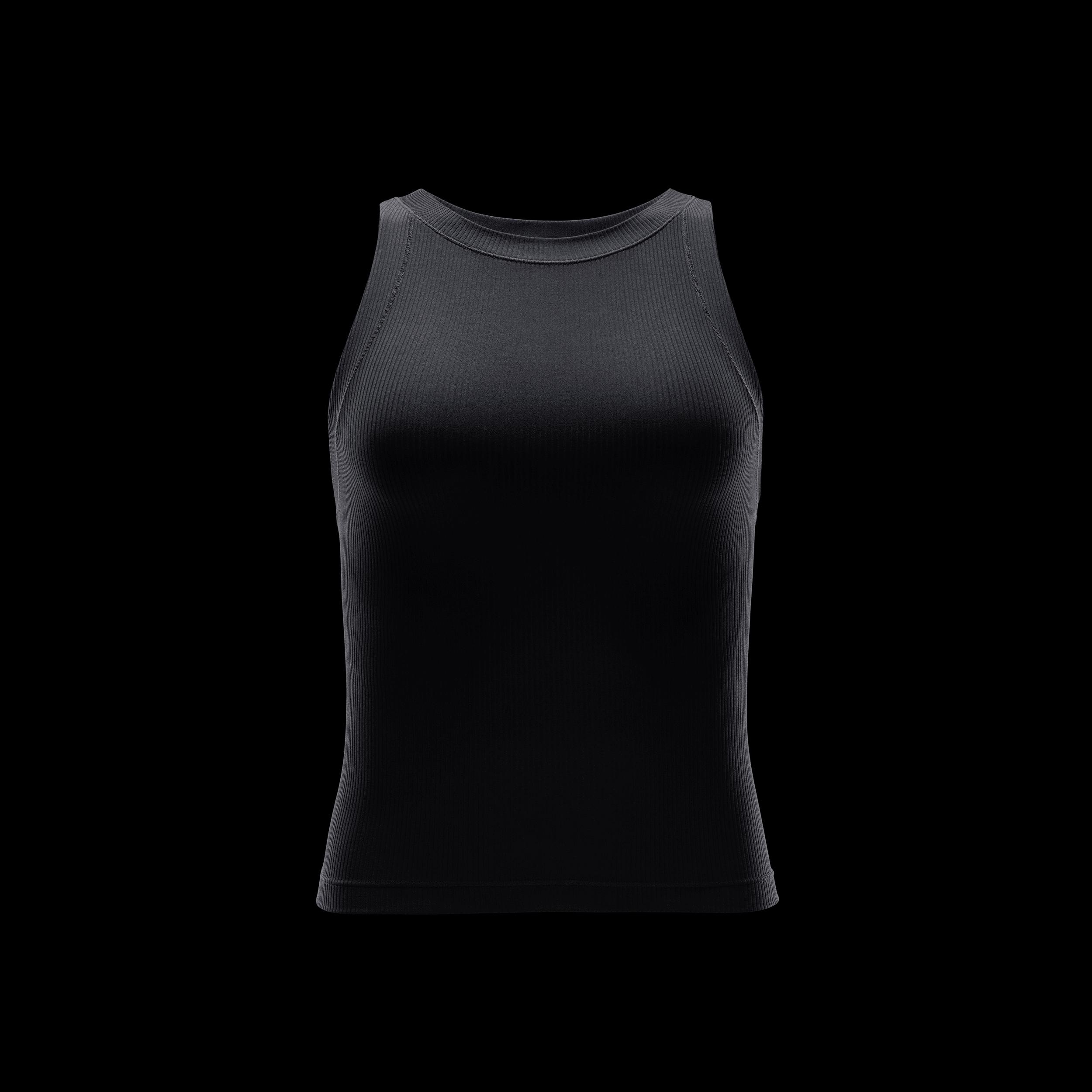 Nike Womens Zenvy Rib Dri-FIT Tank Top | HF2765-010 Product Image