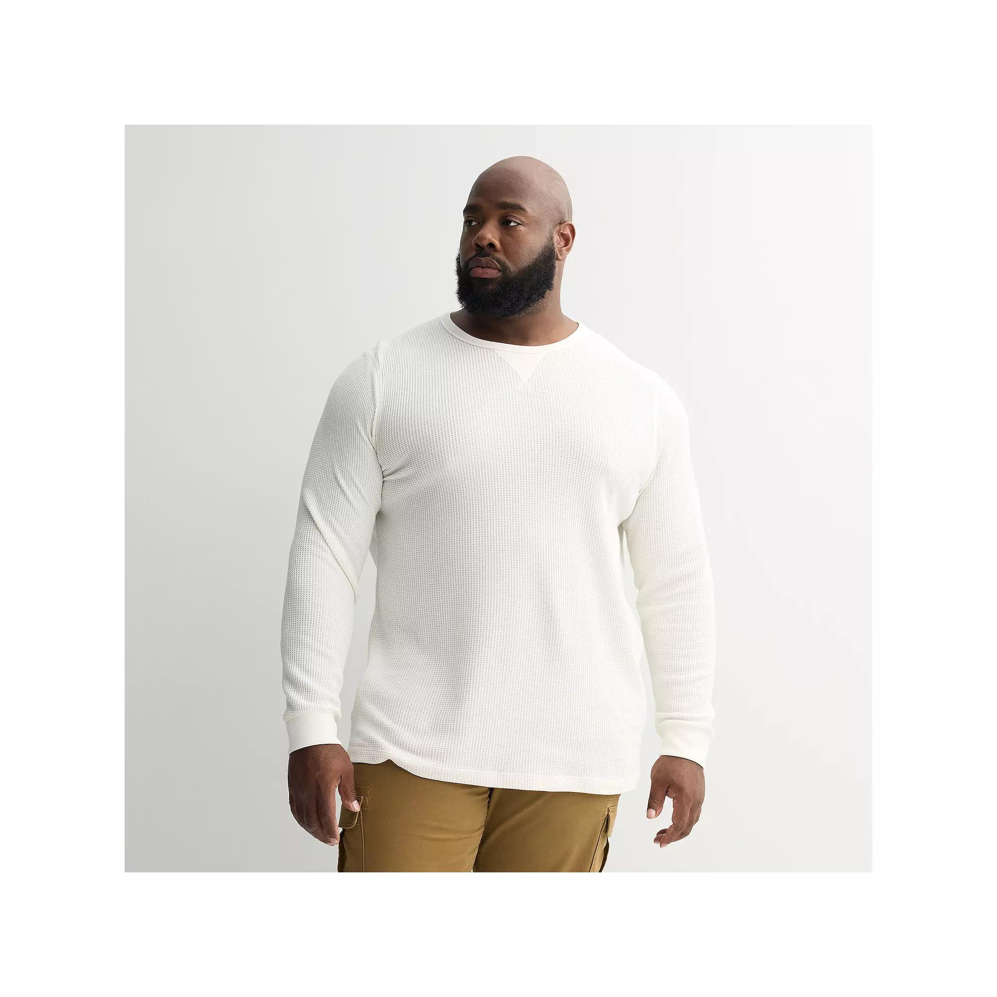Big & Tall Sonoma Goods For Life® The Essential Waffle Thermal Tee, Men's,  Product Image