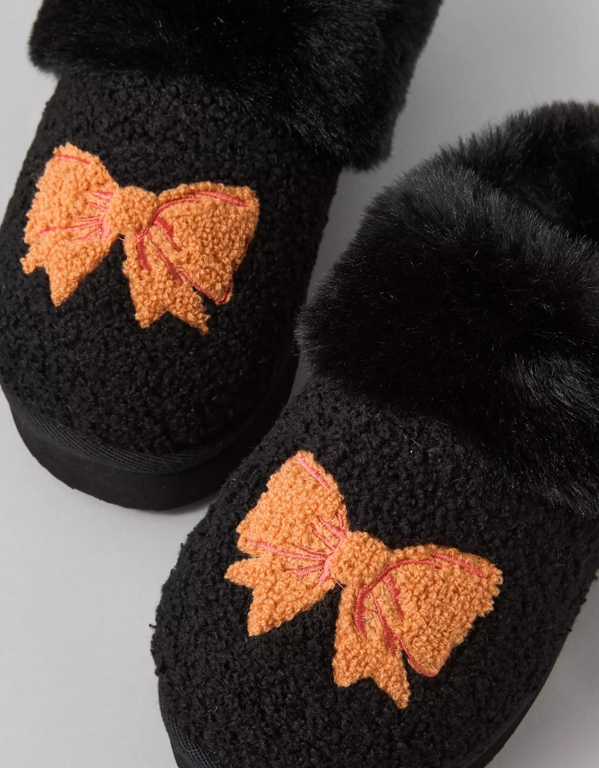 AE Spooky Bow Scuff Slipper Women's Product Image