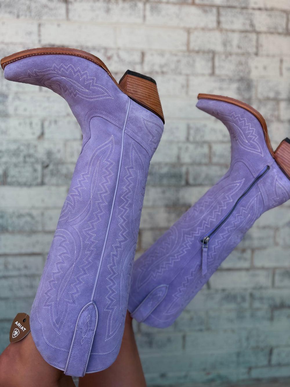 Women's Ariat Purple Casanova XToe Boots Product Image