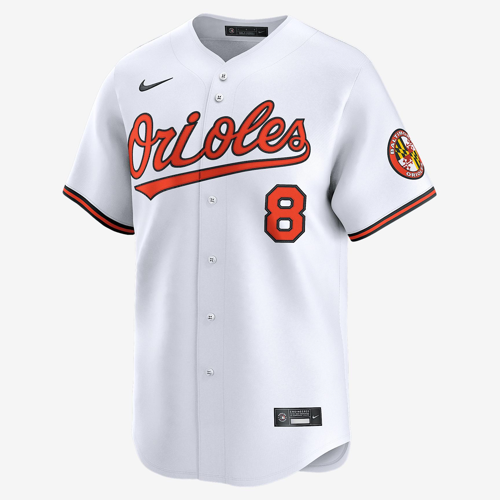Cal Ripken Jr. Baltimore Orioles Nike Men's Dri-FIT ADV MLB Limited Jersey Product Image