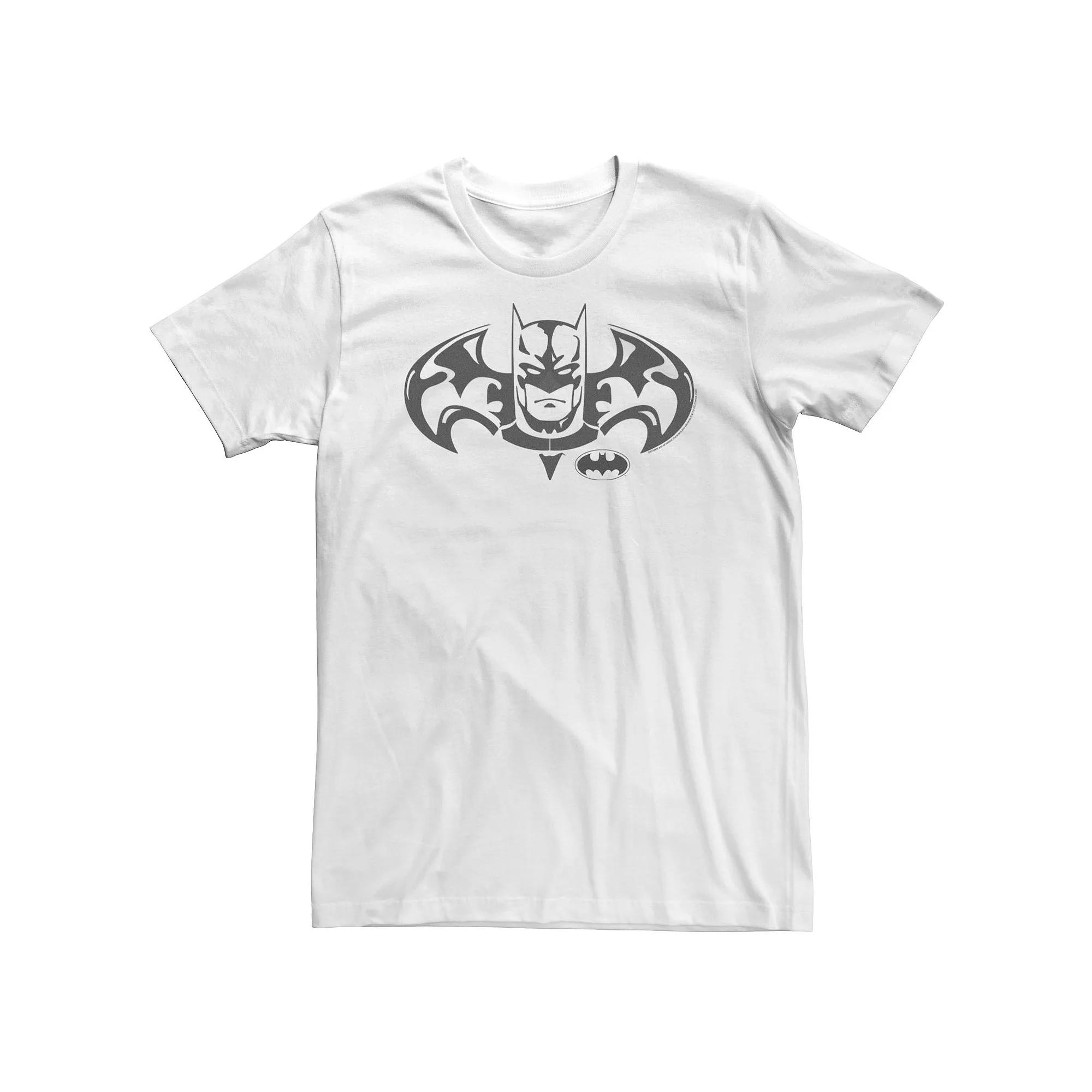 Big & Tall DC FanDome Batman In Logo Tee, Men's, Size: 4XLT, White Product Image