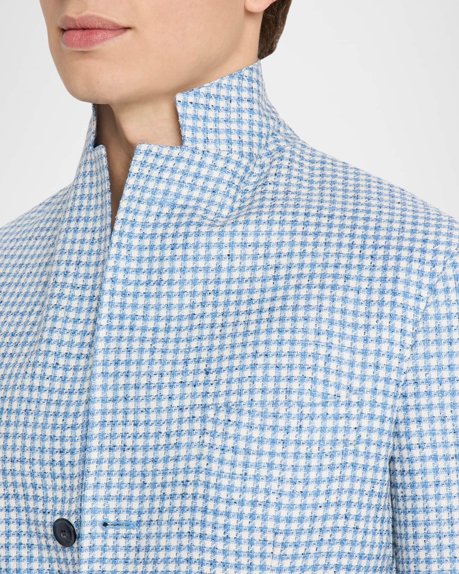 Men's Houndstooth Single-Breasted Sport Coat Product Image