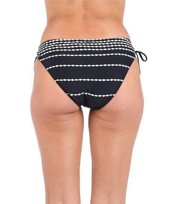 La Blanca City Lights Linear Printed Adjustable Loop Hipster Swim Bottom Product Image