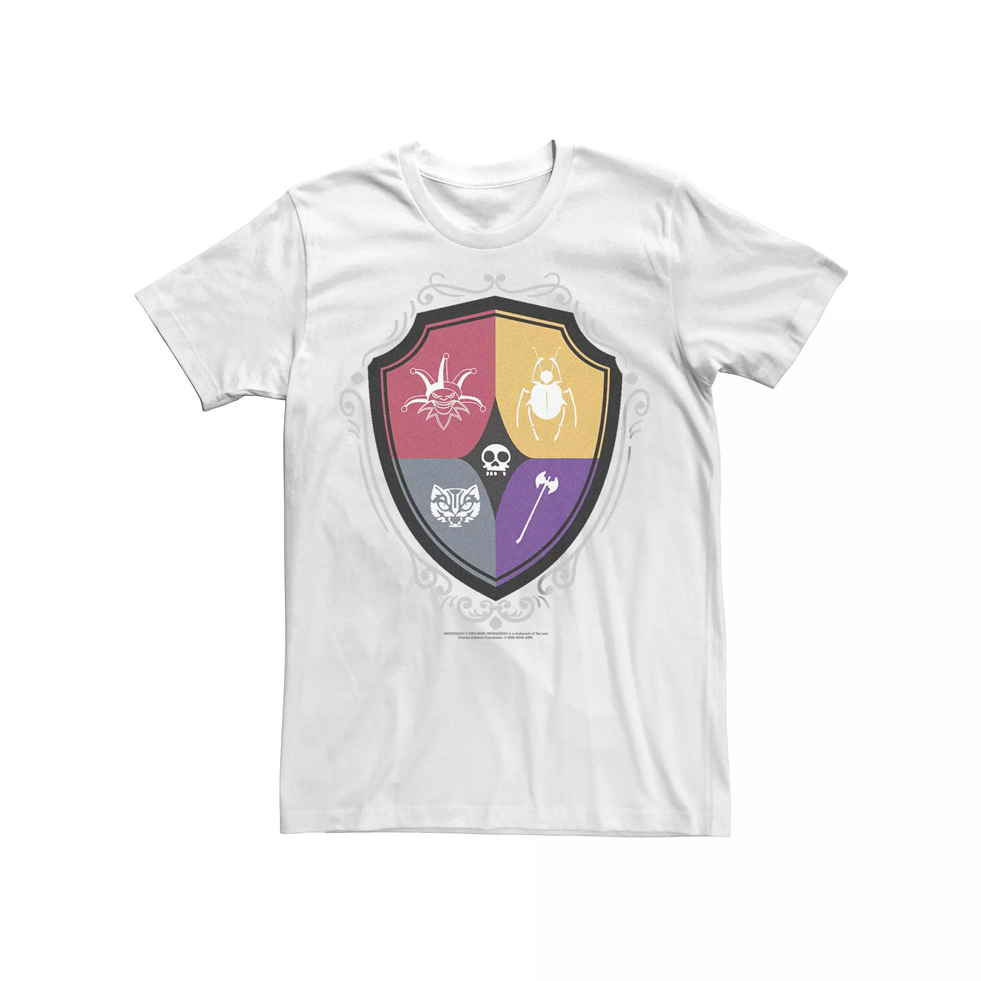 Men's Wednesday Logos Competition Crest Tee,  Product Image