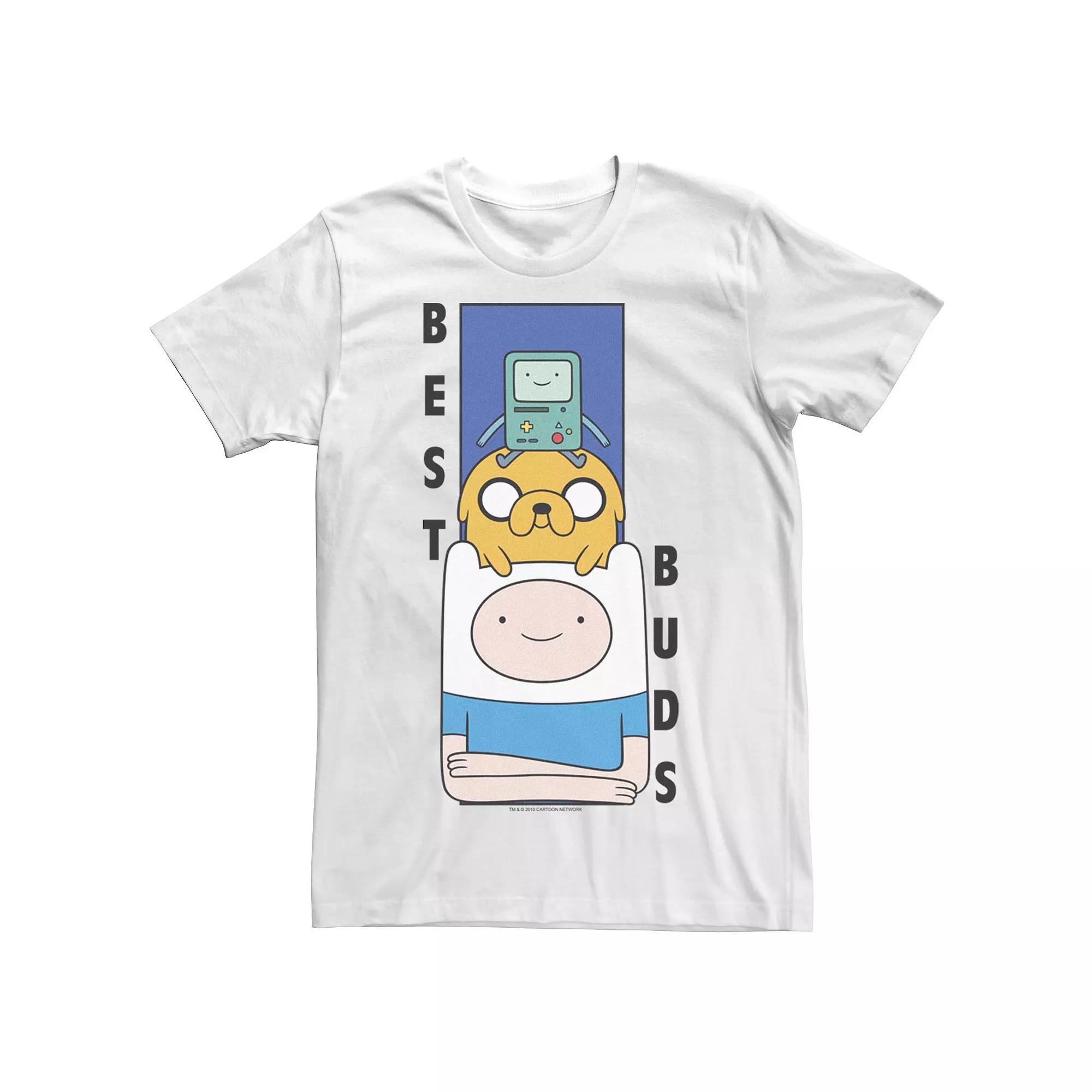 Men's Cartoon Network Adventure Time Finn Jake BMO Best Buds Tee, Boy's,  Product Image