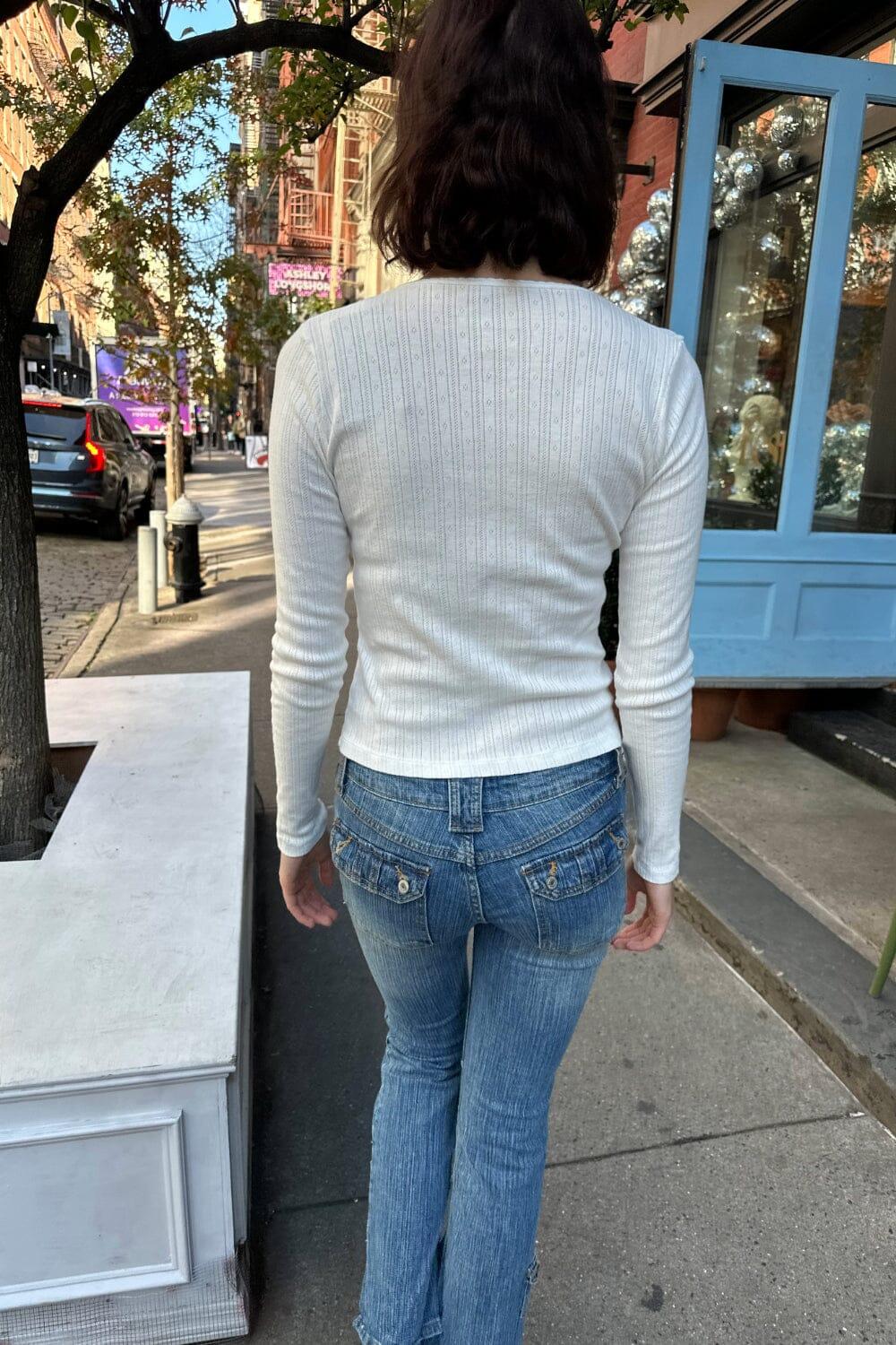 Zelly Eyelet Top Product Image