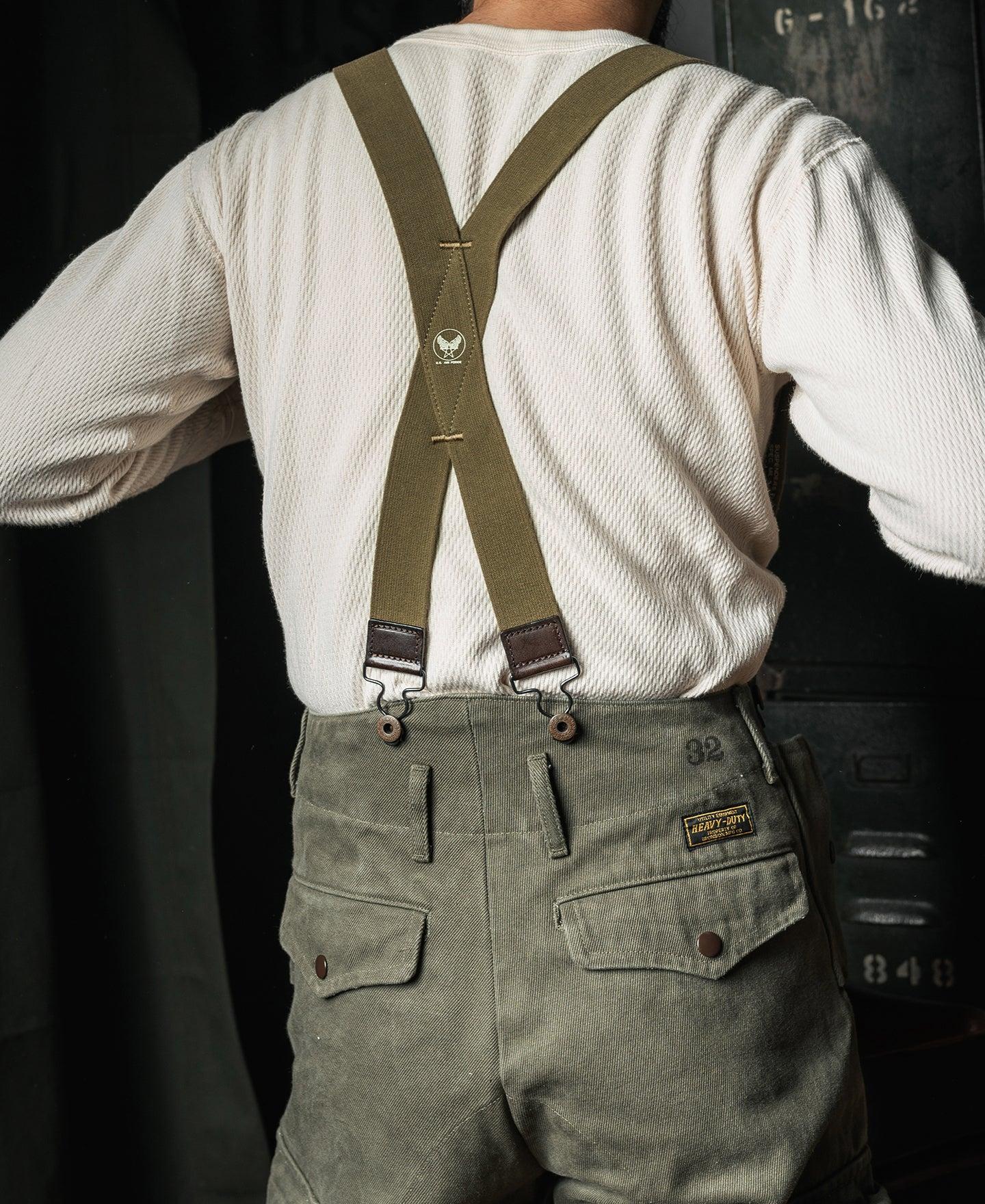 USAF X Back Suspenders - Navy Product Image