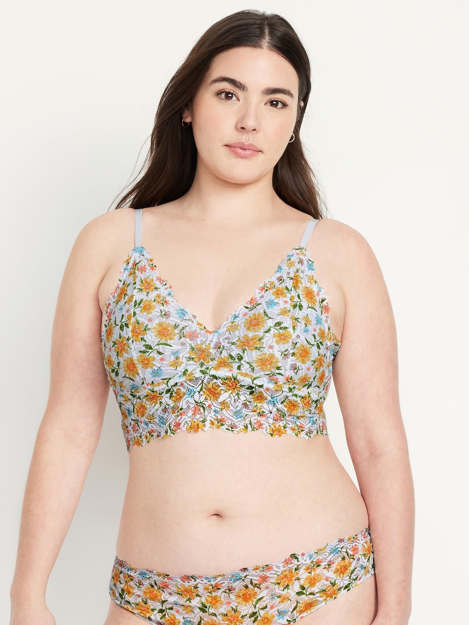 Lace Longline Bralette Product Image