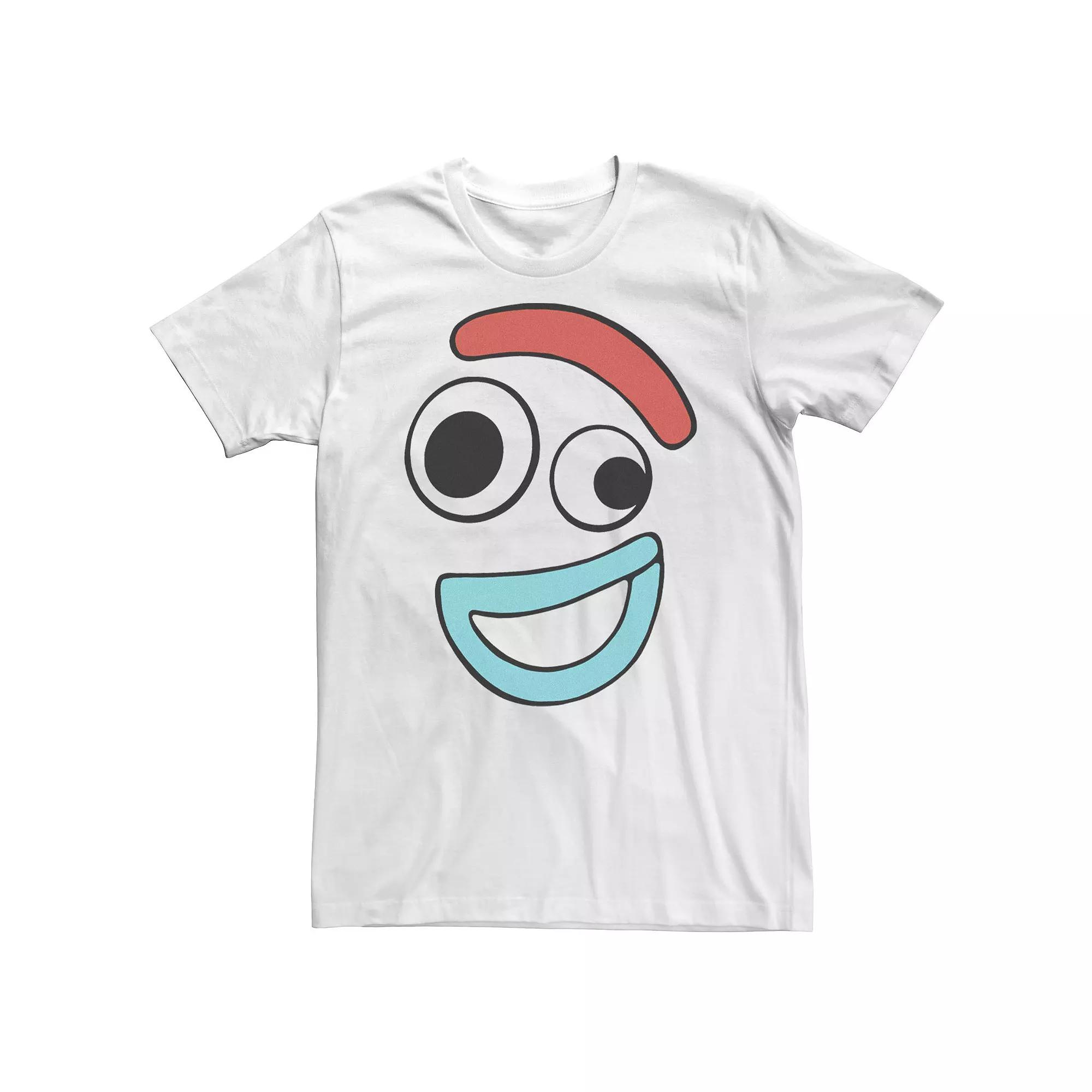 Big & Tall Disney / Pixar Toy Story 4 Forky Large Happy Face Tee, Men's,  Product Image