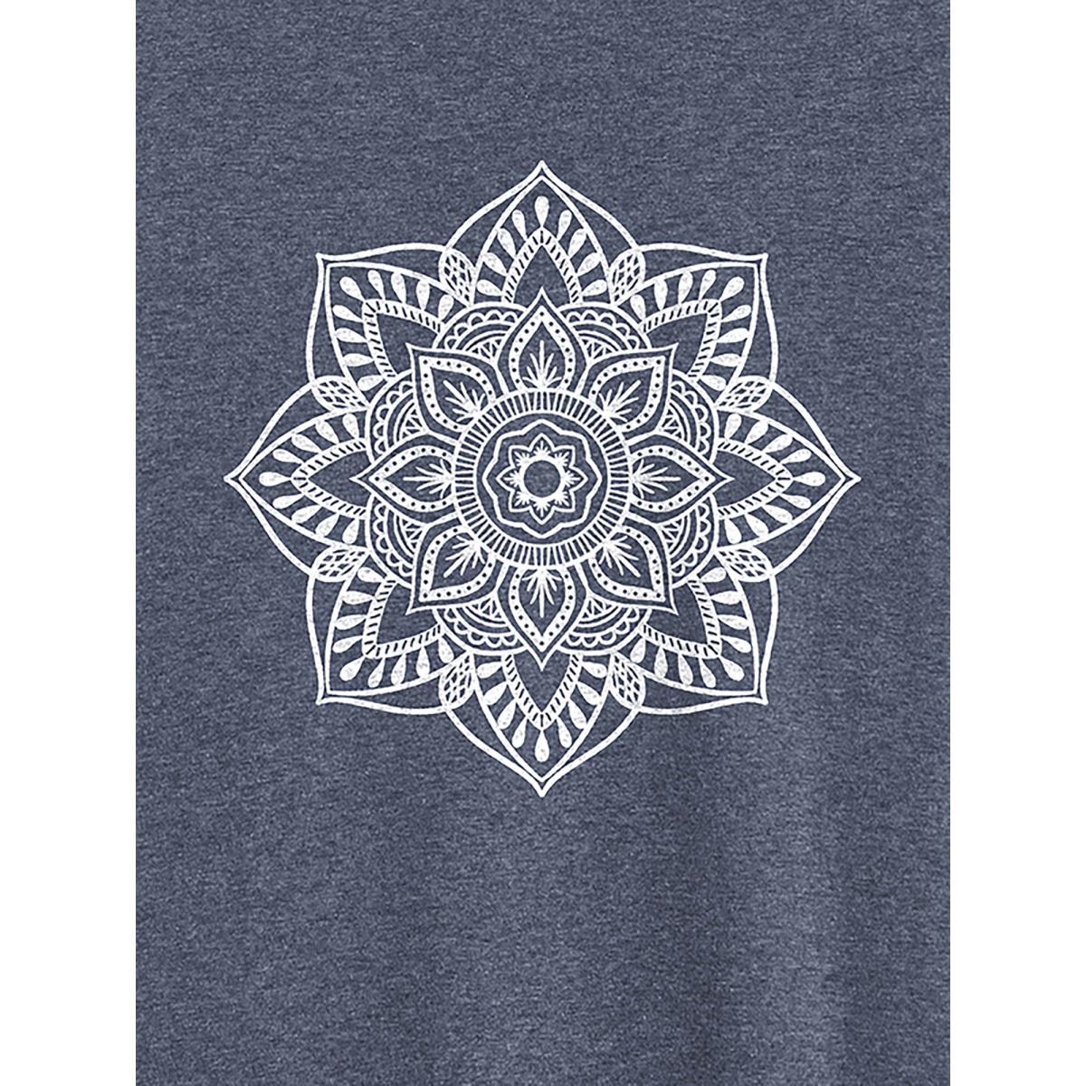 Plus Size Make a Wish V-Neck T-Shirt Indigo Women Leisure Non Art&design V-neck Casual T-shirts BloomChic 30/6X Product Image