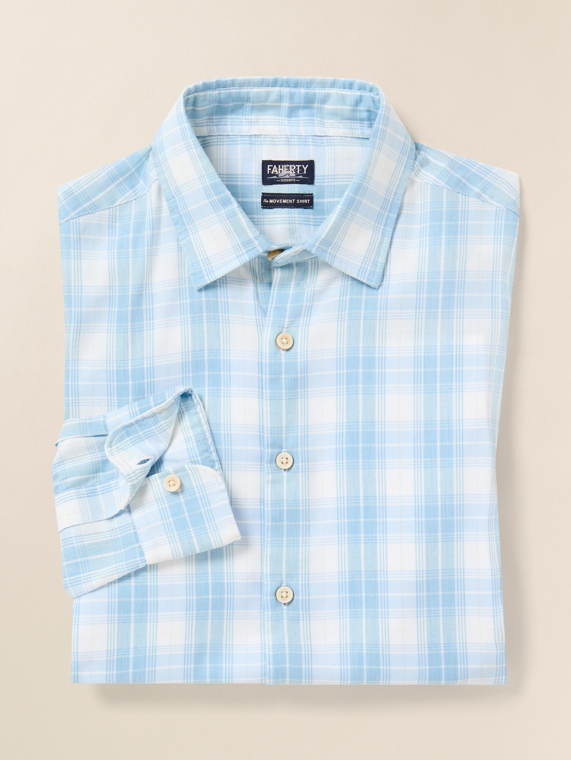 Movement™ Monterey Shirt - Summer Sky Plaid Male Product Image