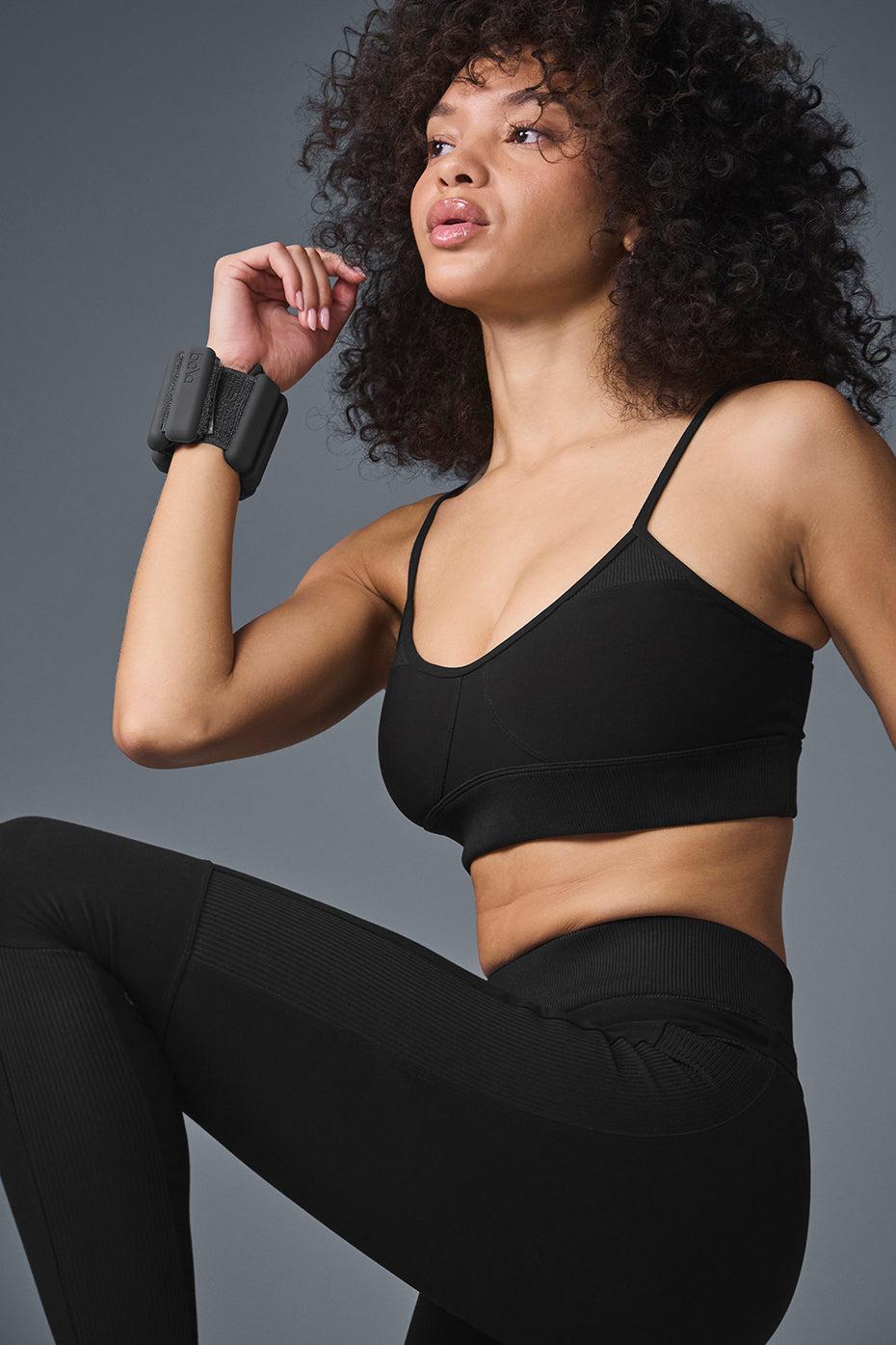 Alosoft Head Start Bra - Black Product Image