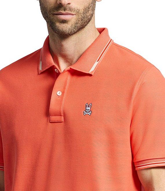 Psycho Bunny Stirling Pique Short Sleeve Polo Shirt Product Image
