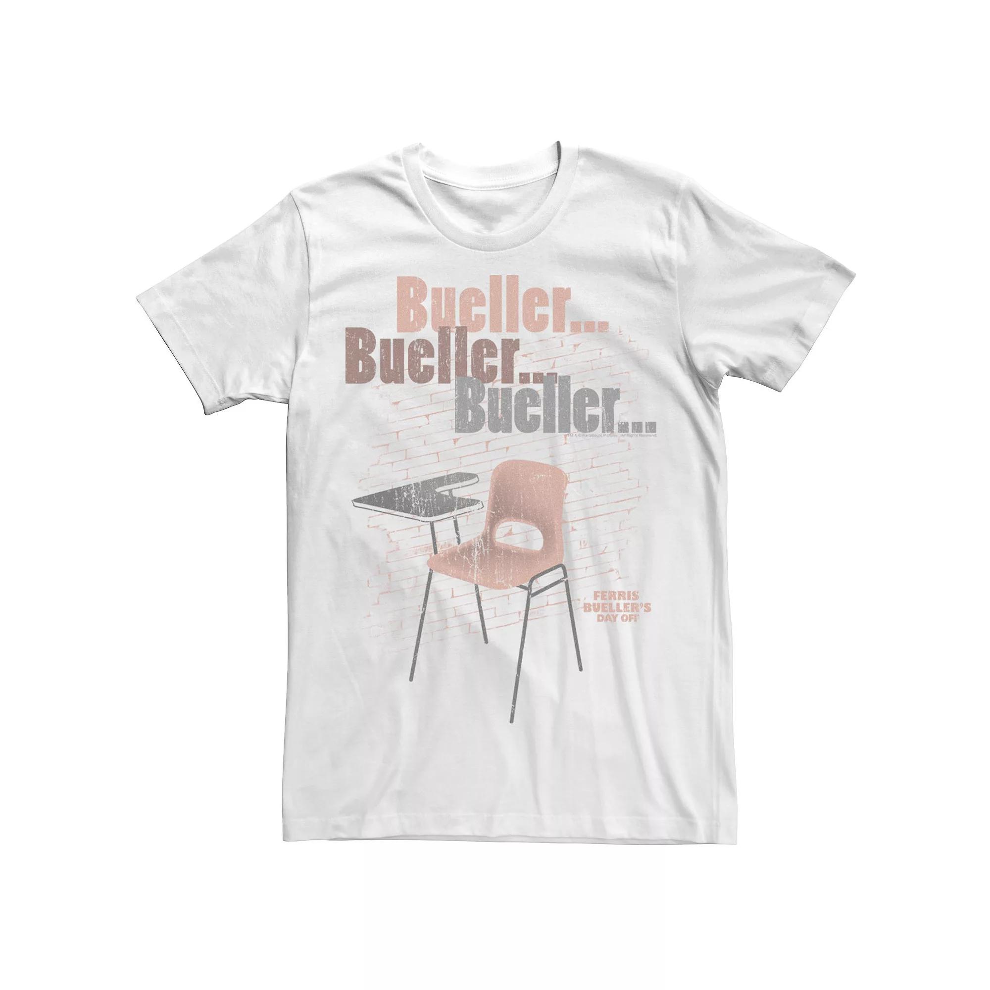 Men's Ferris Bueller's Day Off Empty Desk Tee,  Product Image