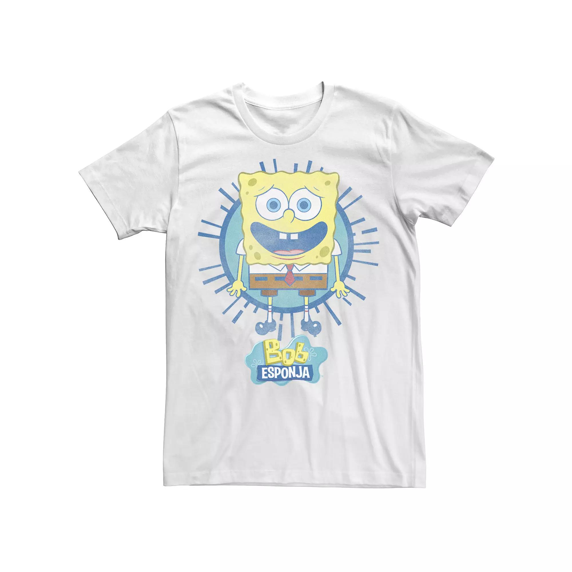 Men's Nickelodeon SpongeBob SquarePants Rays Spanish Tee,  Product Image