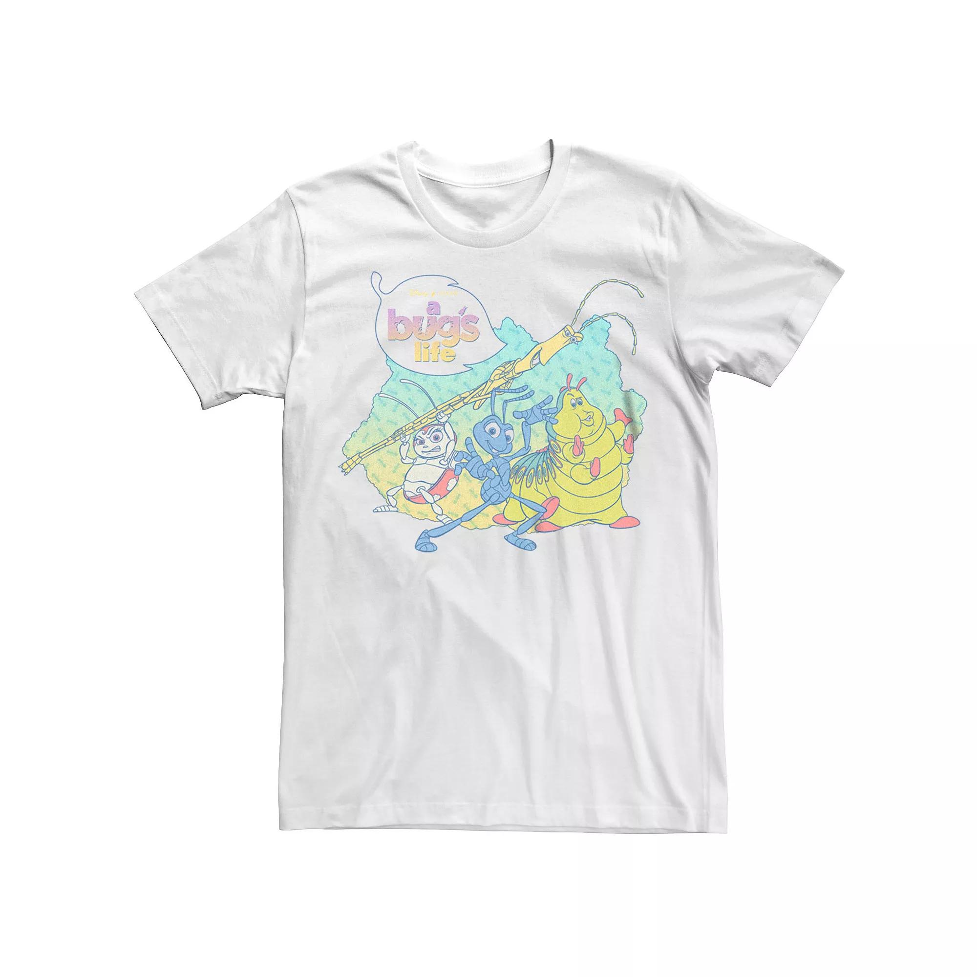 Big & Tall Disney / Pixar A Bug's Life Flick And The Gang Show Pose Tee, Men's,  Product Image
