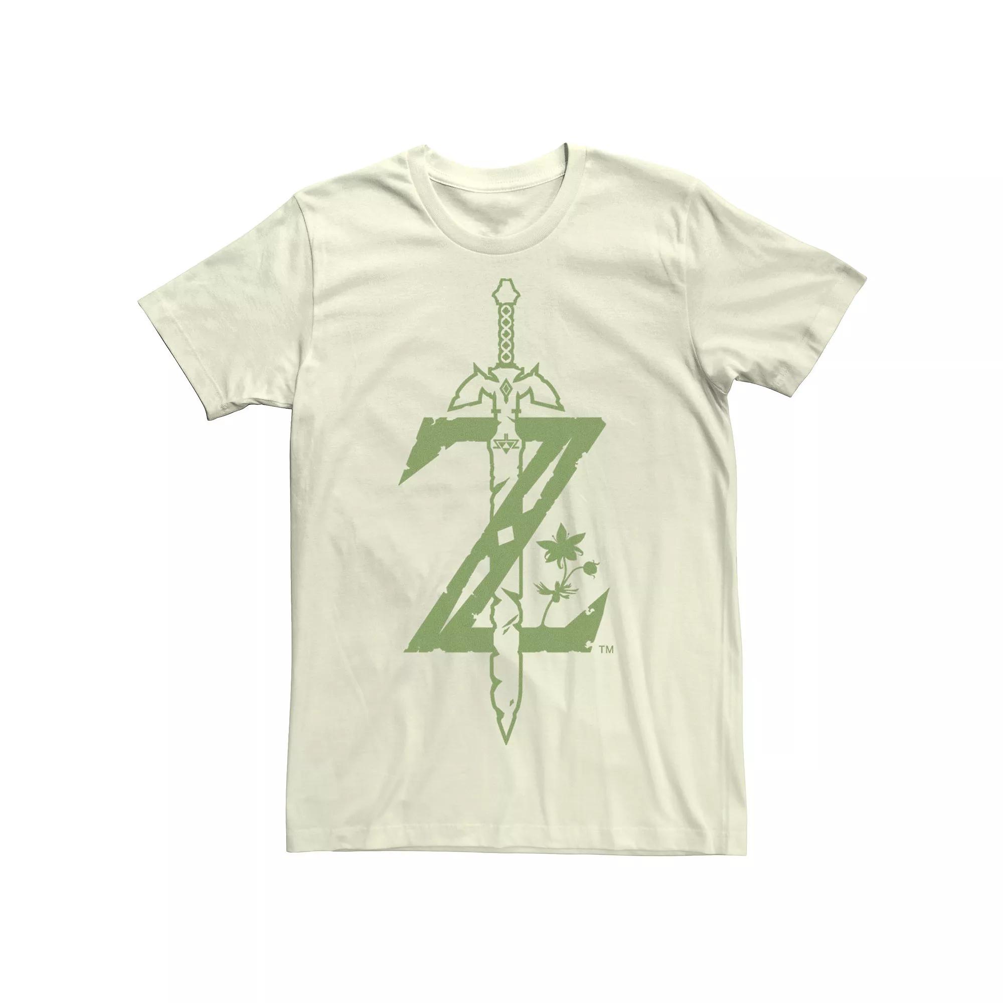Men's Zelda Breath Of The Wild Z Logo Tee,  Product Image