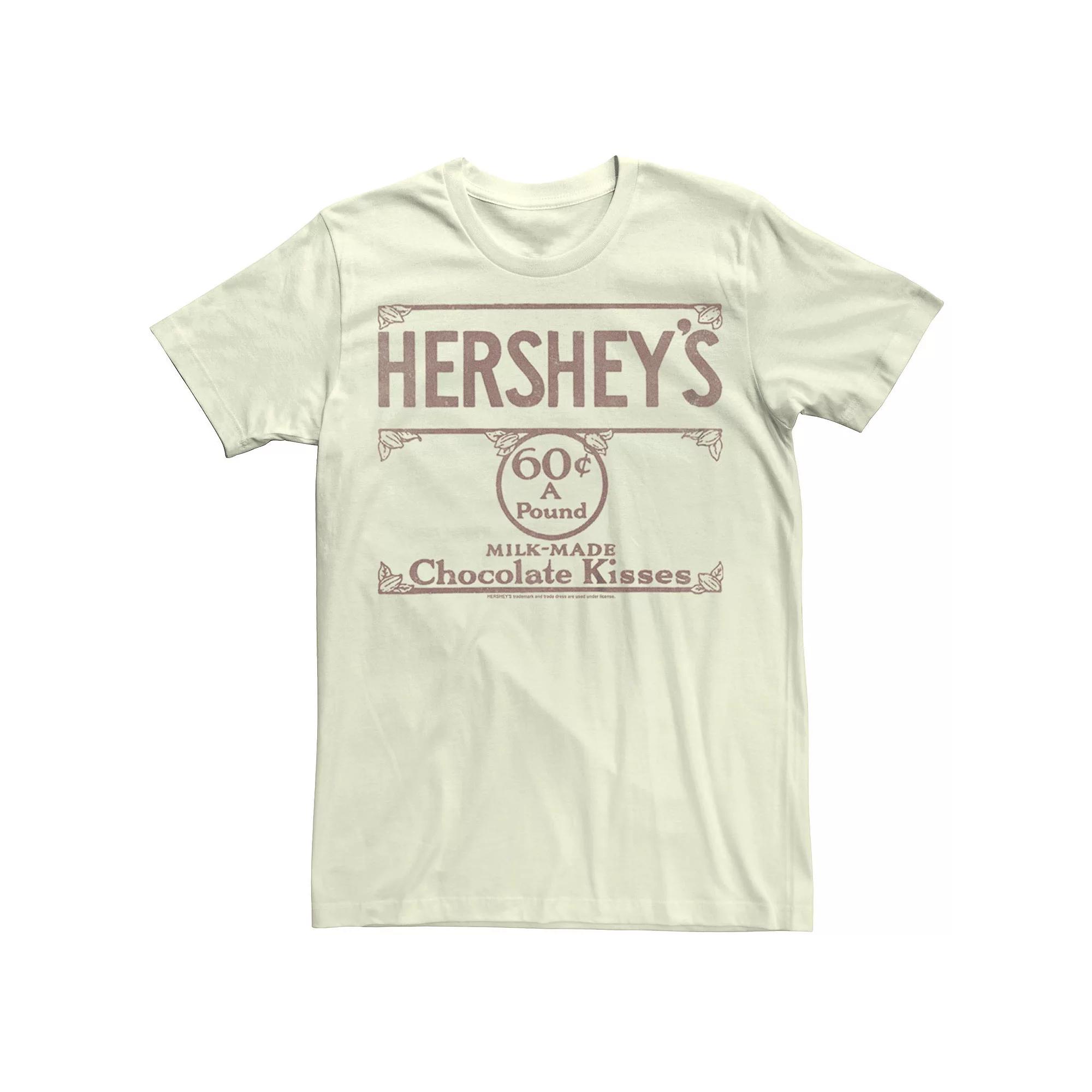 Men's Hershey's Kisses Vintage Sign Graphic Tee,  Product Image