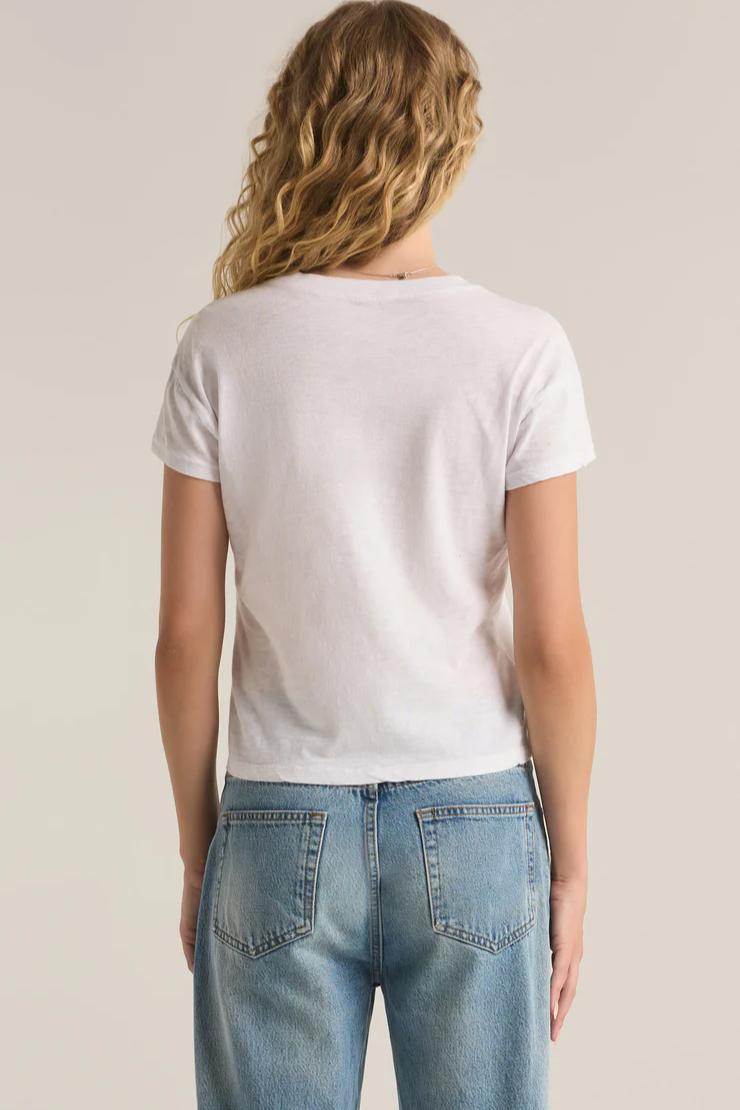 Modern Slub Tee - White Product Image