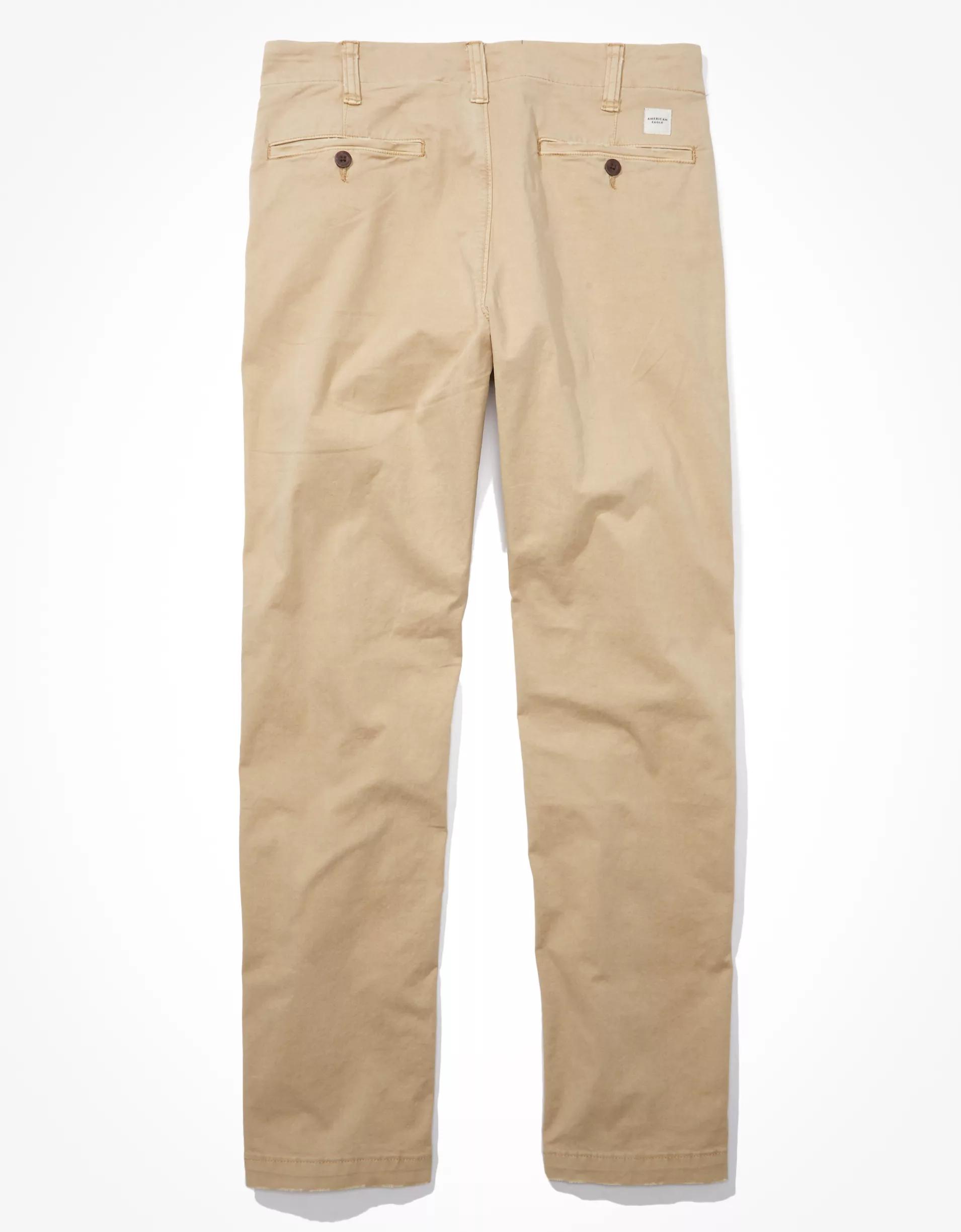 AE Flex Original Straight Lived-In Khaki Pant Product Image