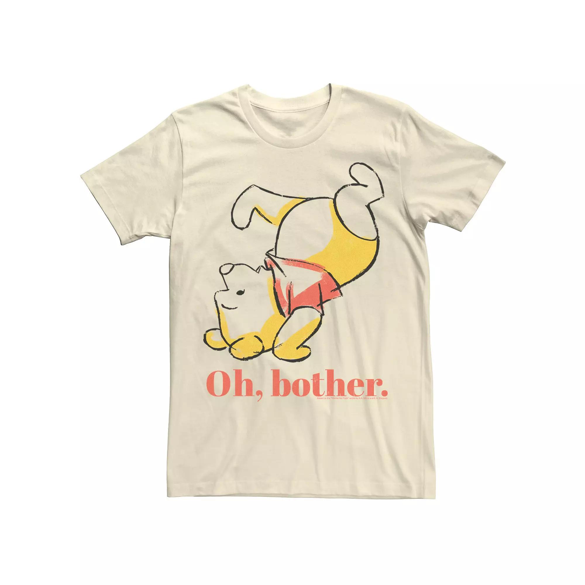 Disney's Winnie The Pooh Tumble Bear Oh Bother Men's Tee,  Product Image
