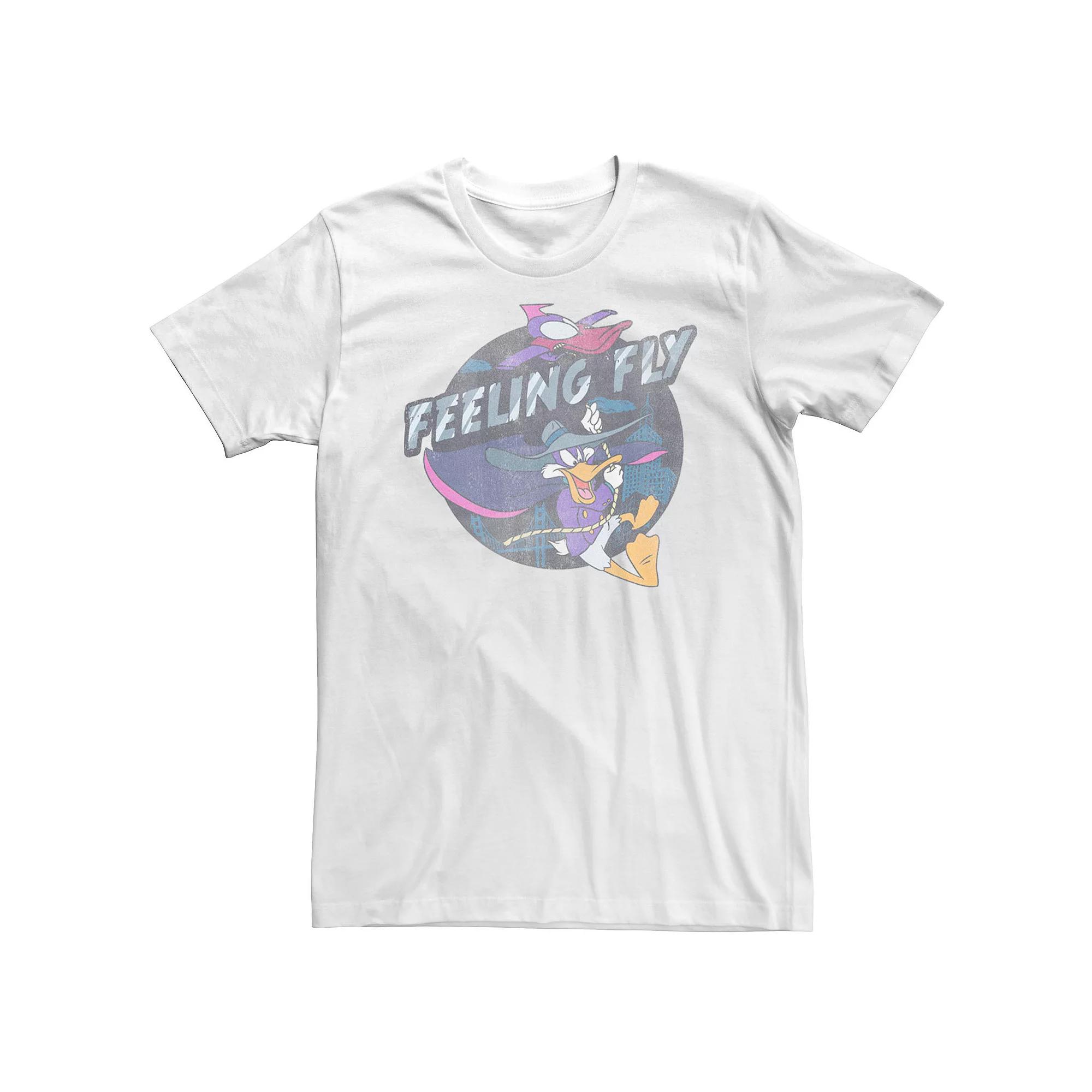 Big & Tall Disney Darkwing Duck Feeling Fly Portrait Tee, Men's,  Product Image