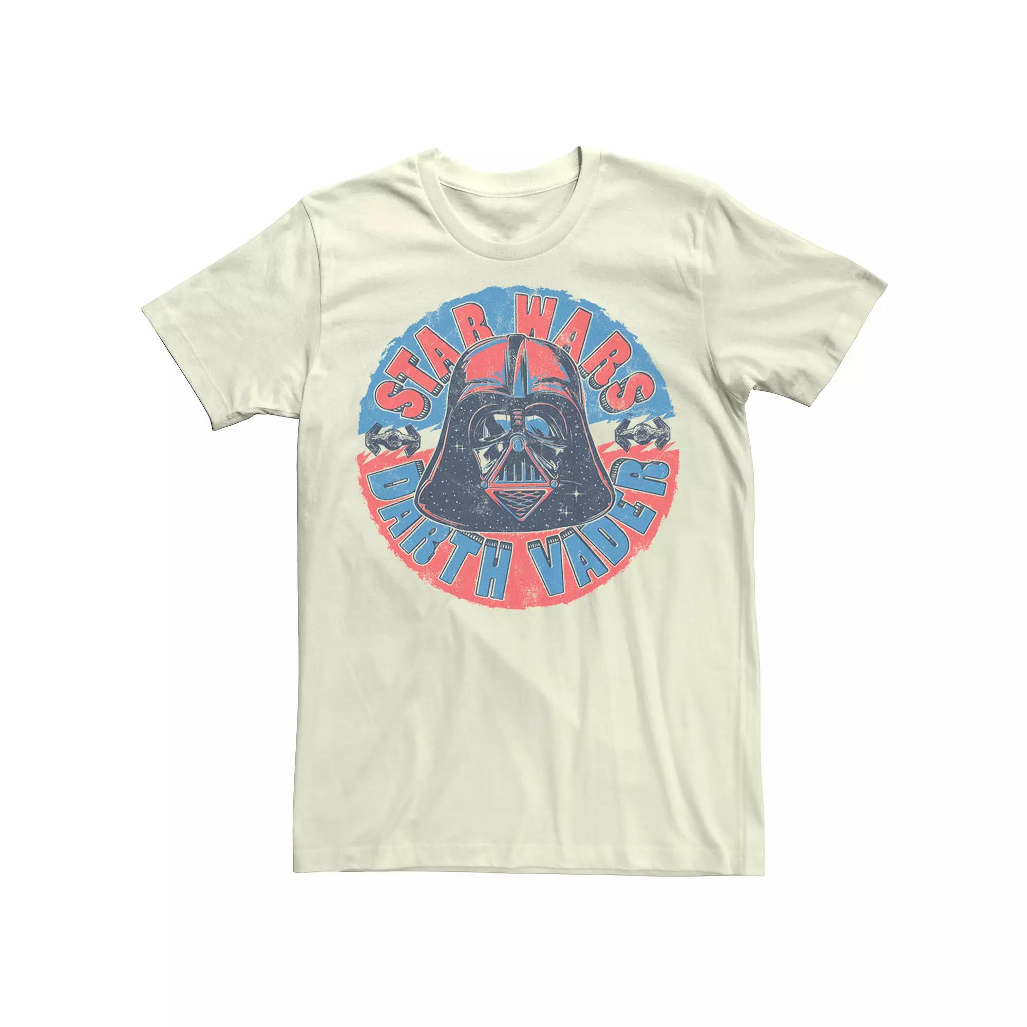 Men's Star Wars Darth Vader Circle Text Portrait Tee,  Product Image