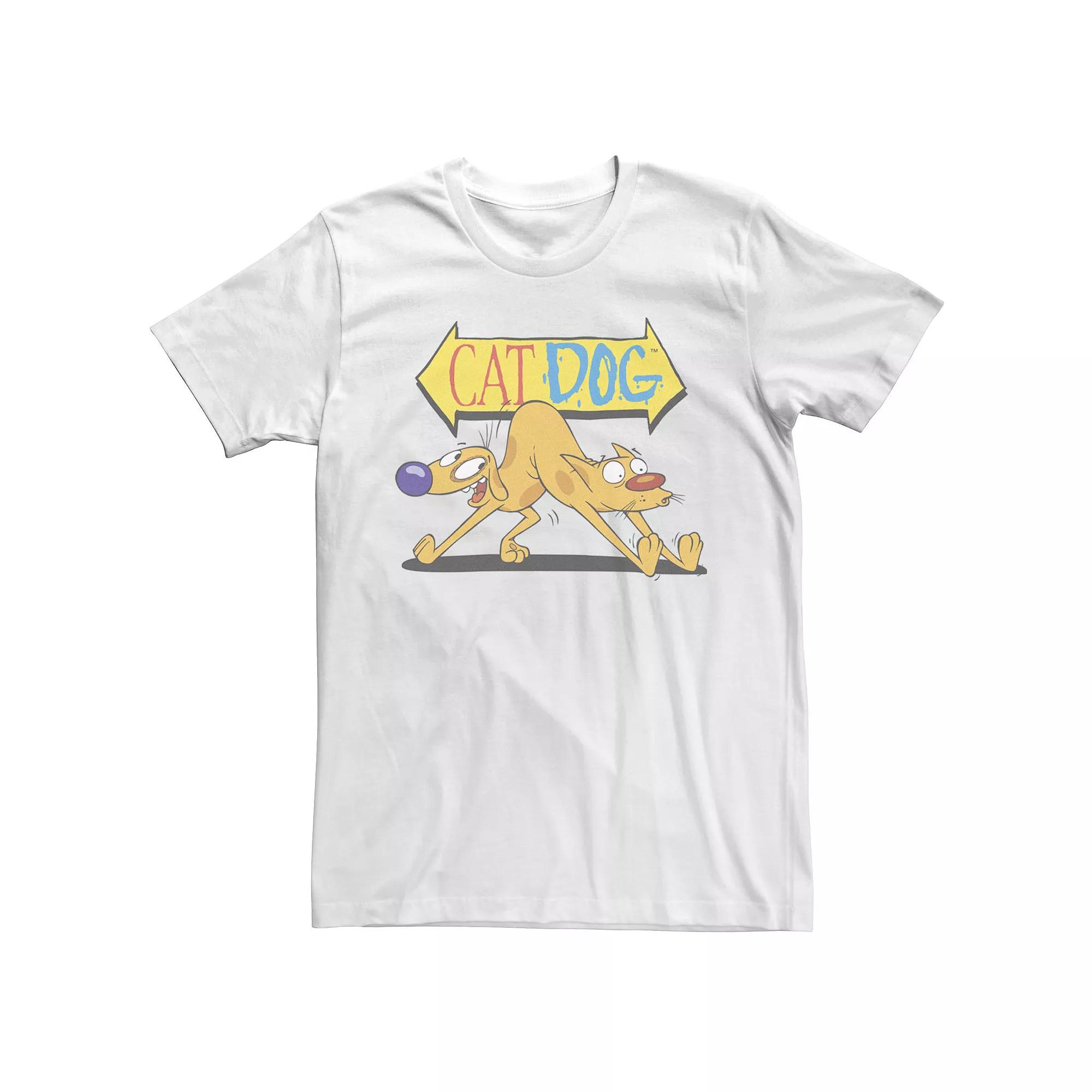 Men's Catdog This Way That Way Tee,  Product Image