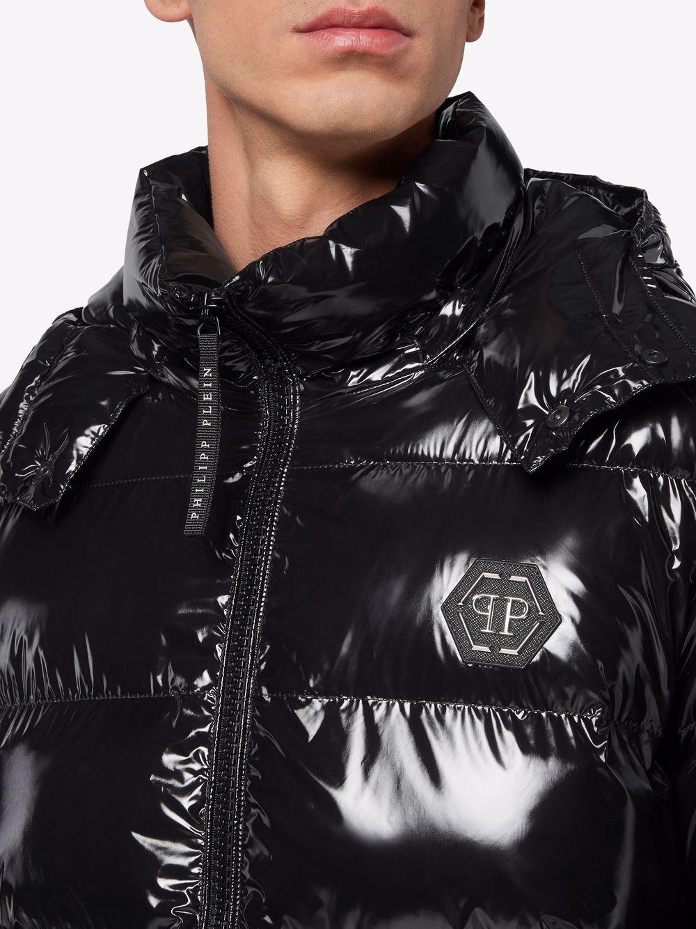 high-shine padded jacket Product Image