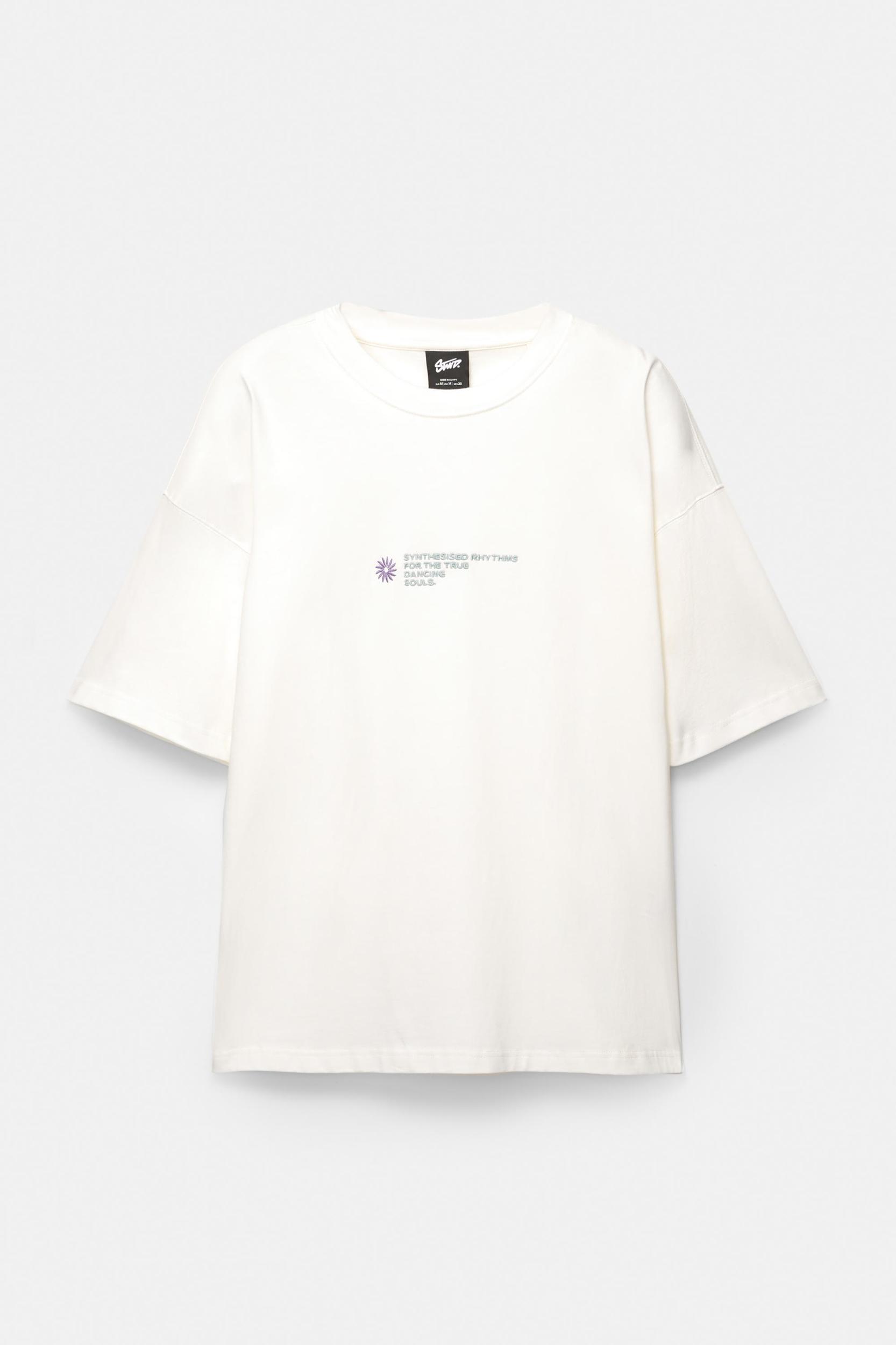 STWD T-shirt with contrast embroidery Product Image