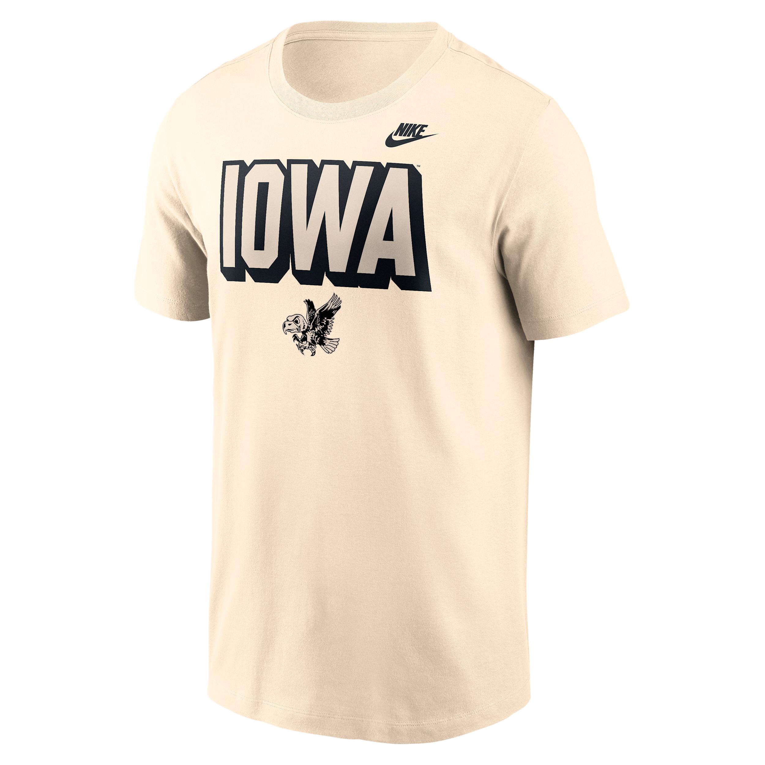 Iowa Team Bold Nike Mens College T-Shirt | N19915AIAV-6VF Product Image