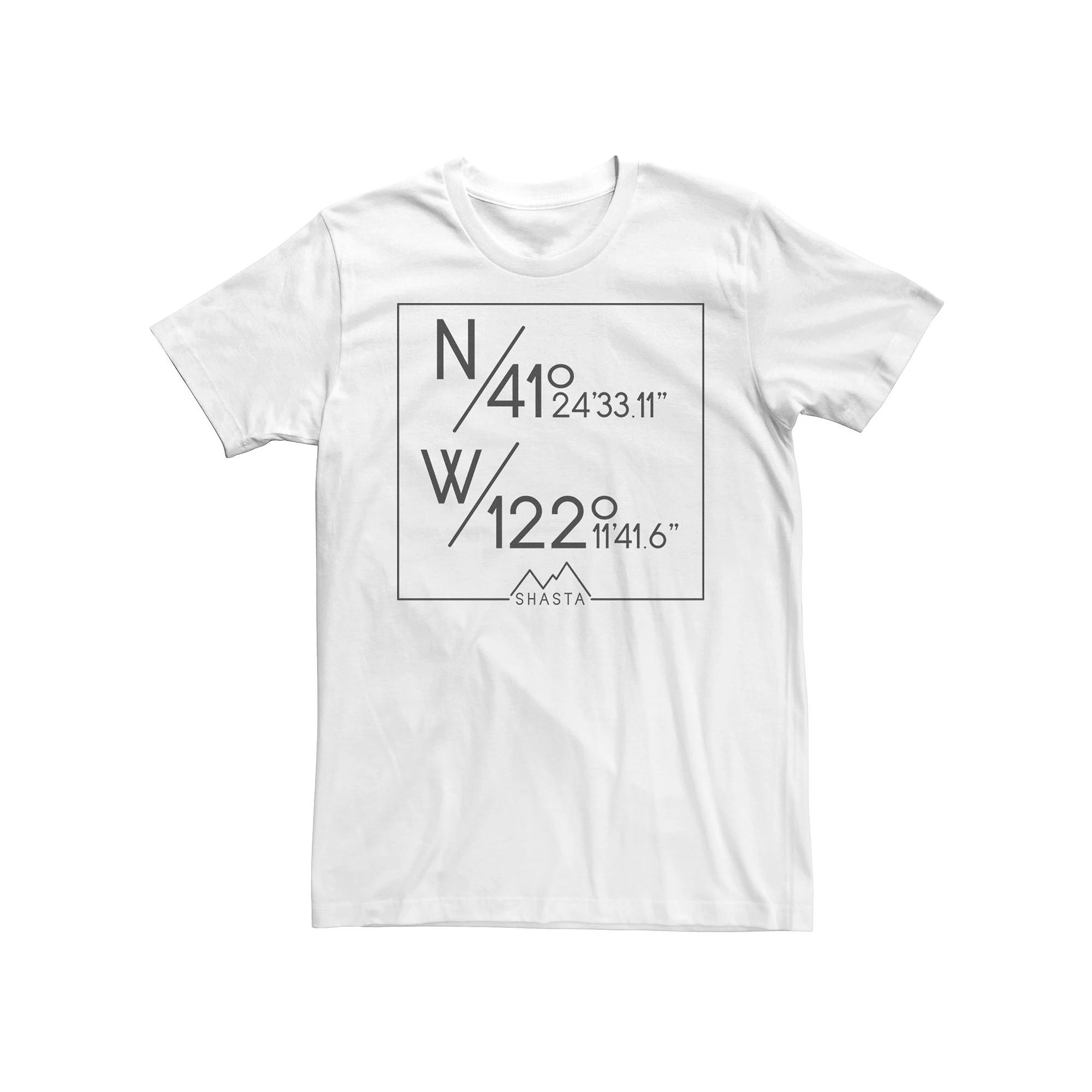 Men's Shasta North And West Coordinates Tee,  Product Image