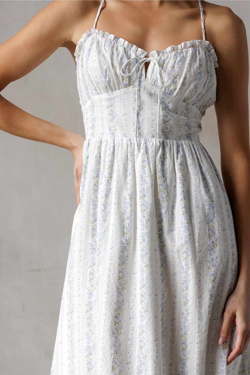 Sonja Floral Midi Dress Product Image