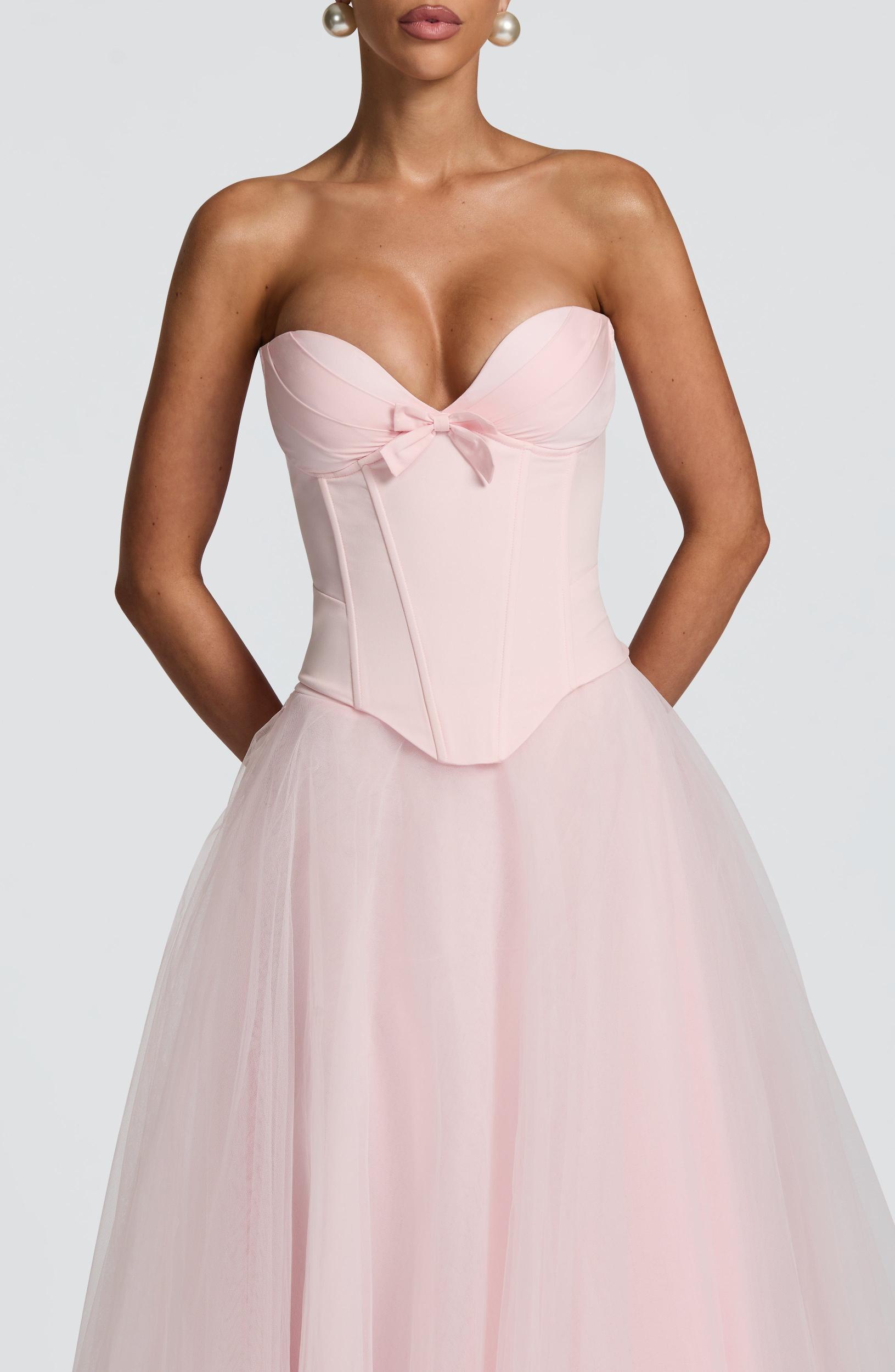Ethel Maxi Skirt - Blush Product Image