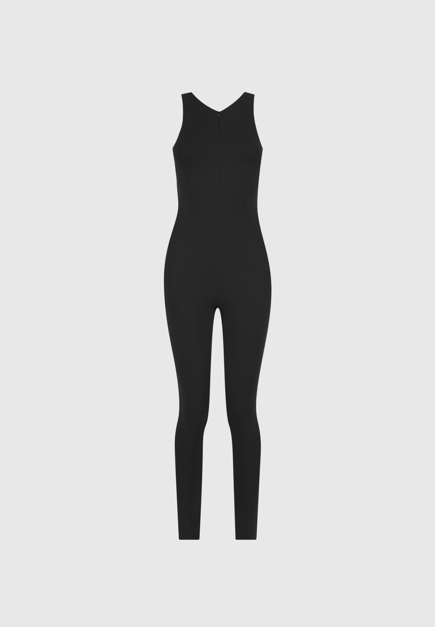 Célia - Sleeveless Jumpsuit - Black Female Product Image